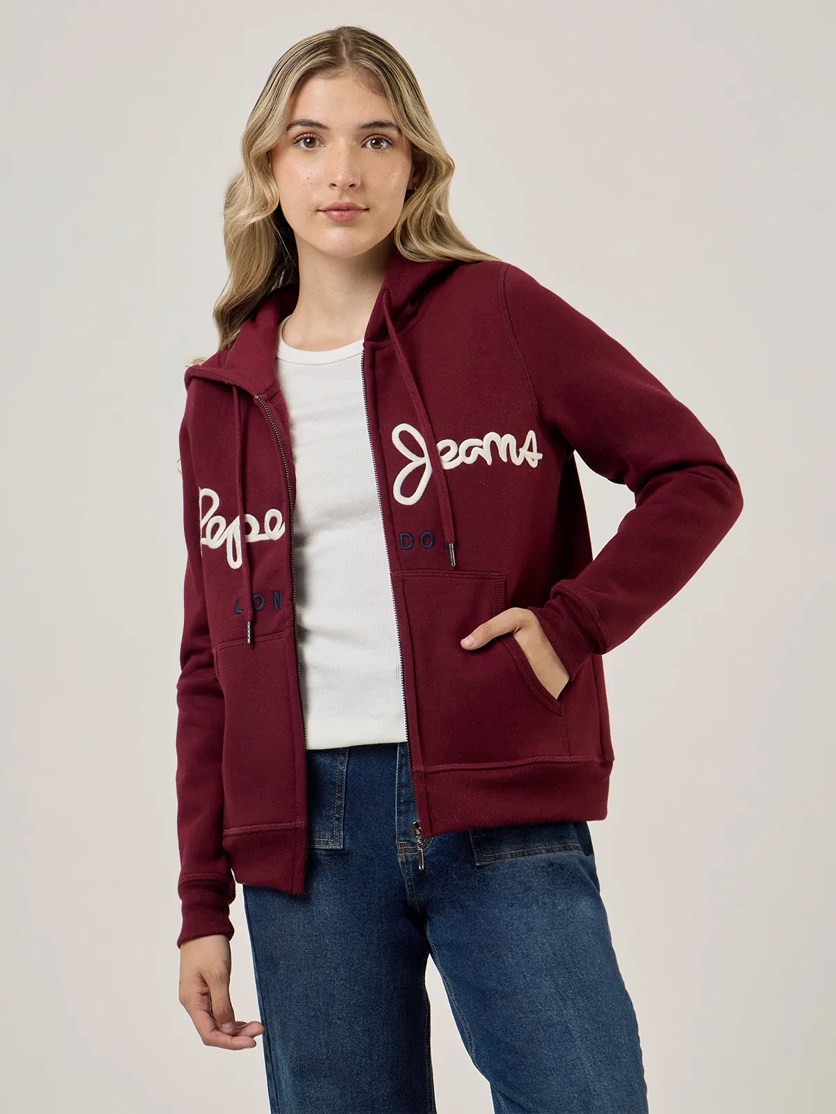 POLERA MANGA LARGA ALGODÓN MUJER PEPE JEANS SCOTTA - 1