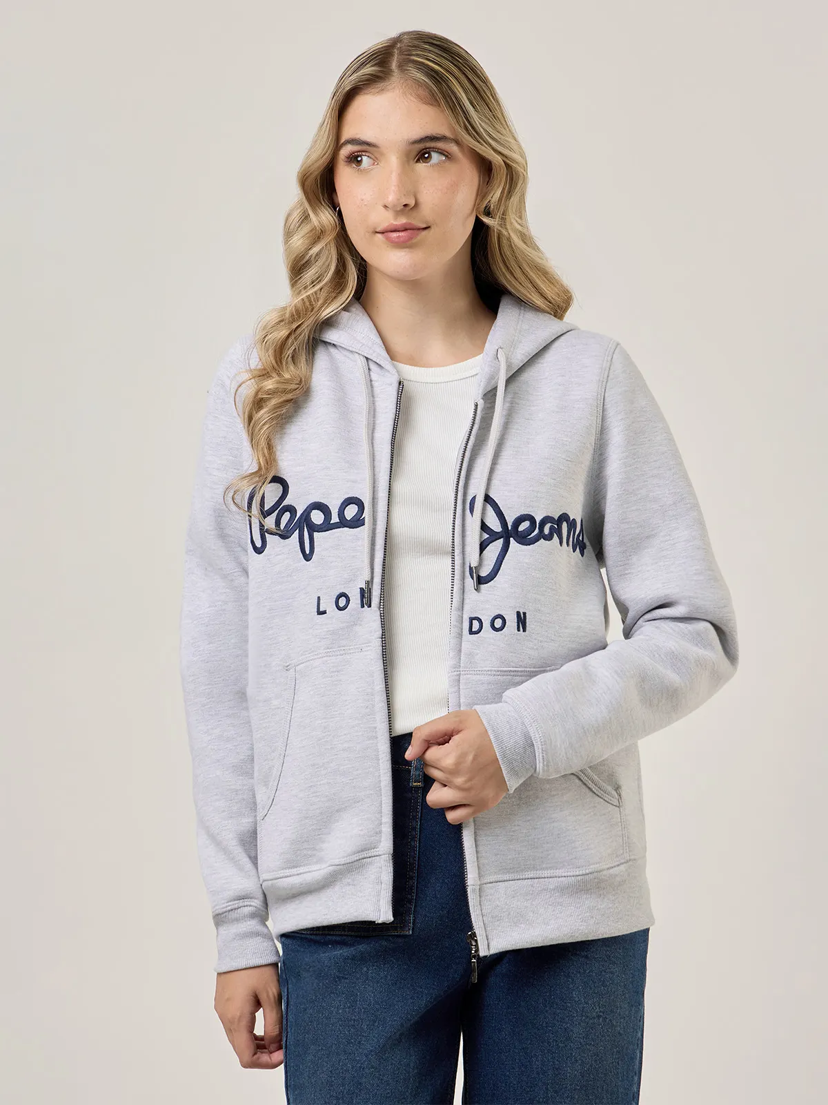 POLERA MANGA LARGA ALGODÓN MUJER PEPE JEANS SCOTTA - 1