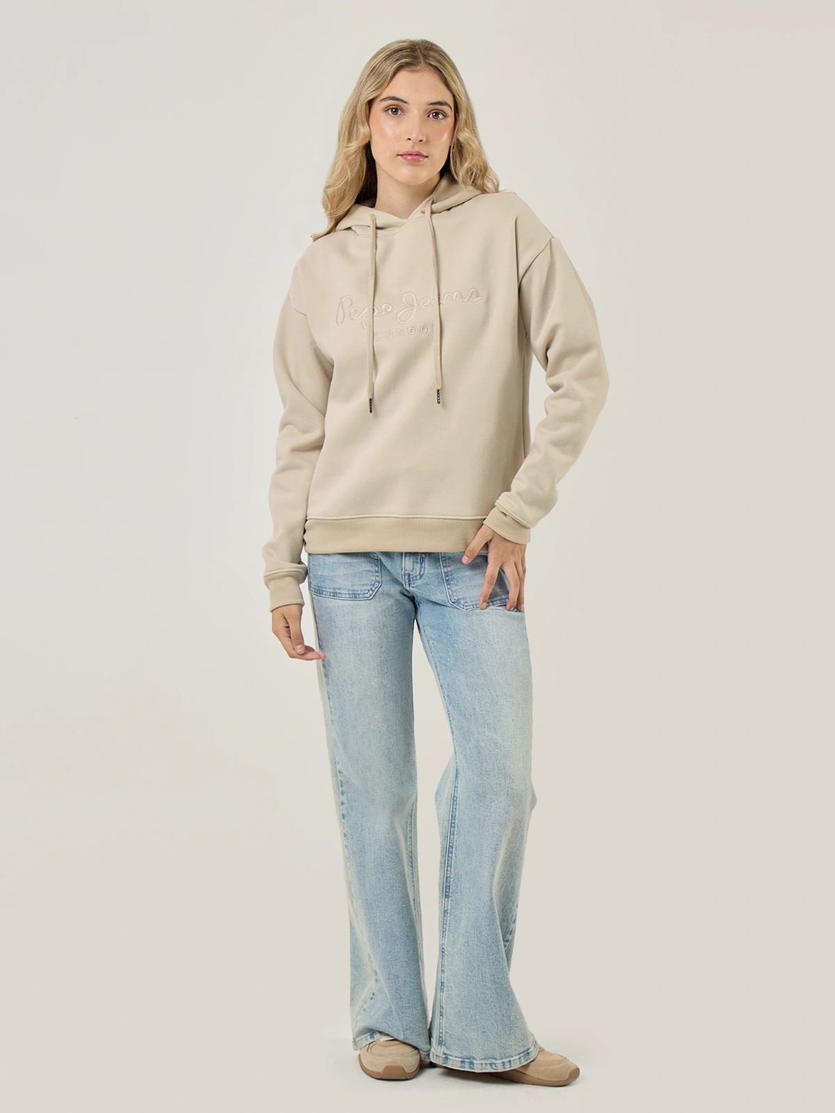 POLERA MANGA LARGA ALGODÓN MUJER PEPE JEANS CALISTA - 5