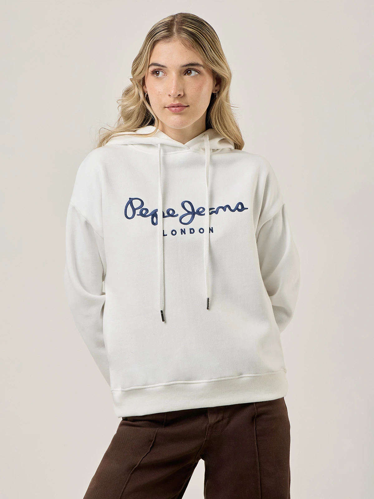 POLERA MANGA LARGA ALGODÓN MUJER PEPE JEANS CALISTA - 1