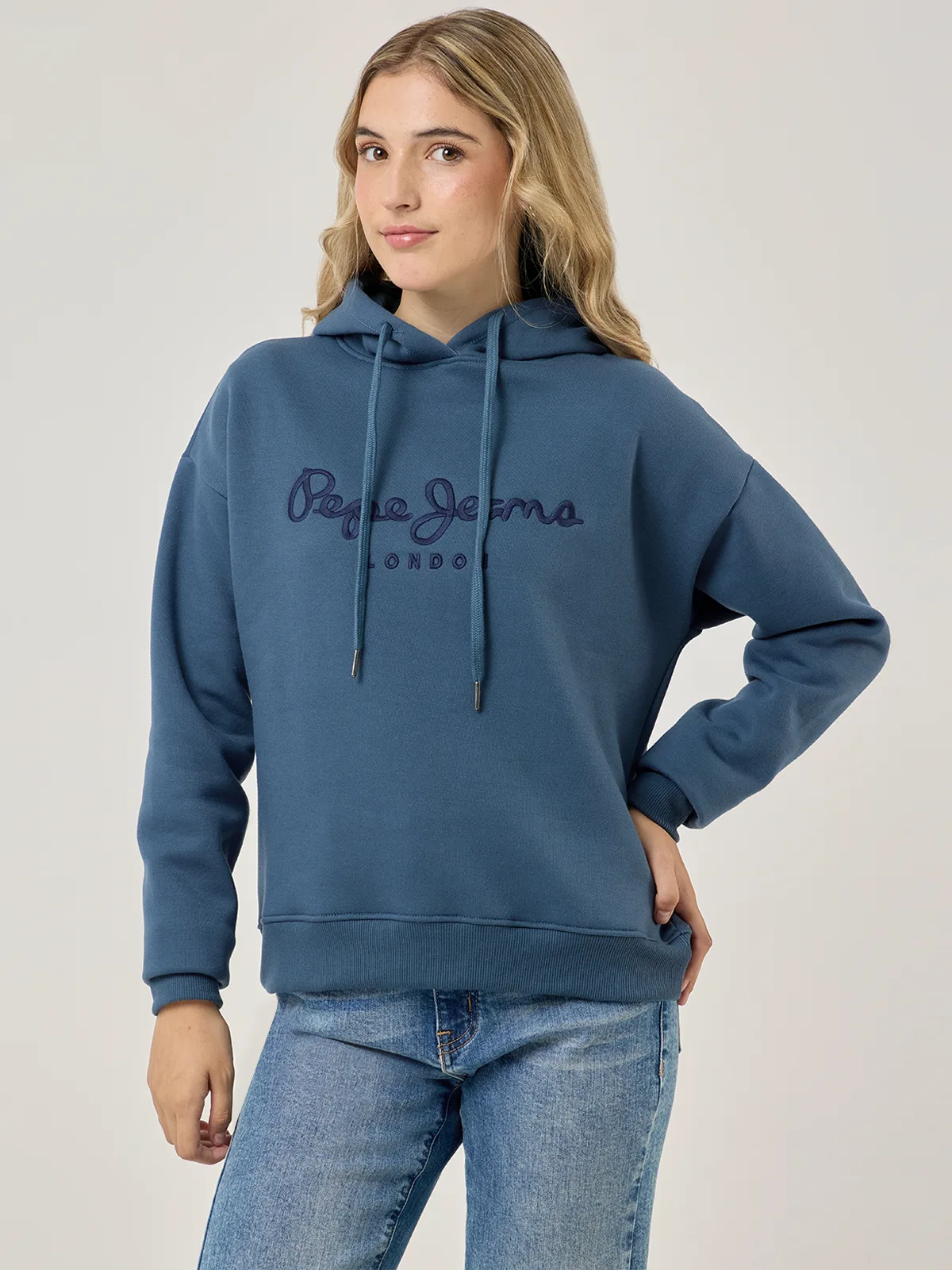 POLERA MANGA LARGA ALGODÓN MUJER PEPE JEANS CALISTA - 1