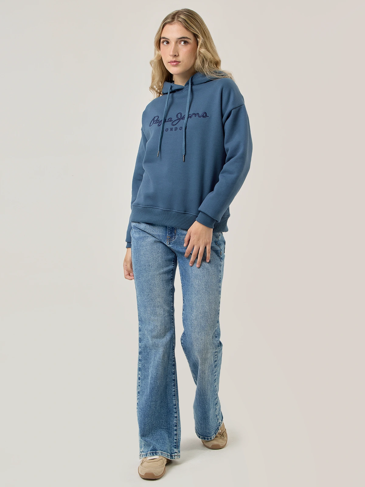 POLERA MANGA LARGA ALGODÓN MUJER PEPE JEANS CALISTA - 5
