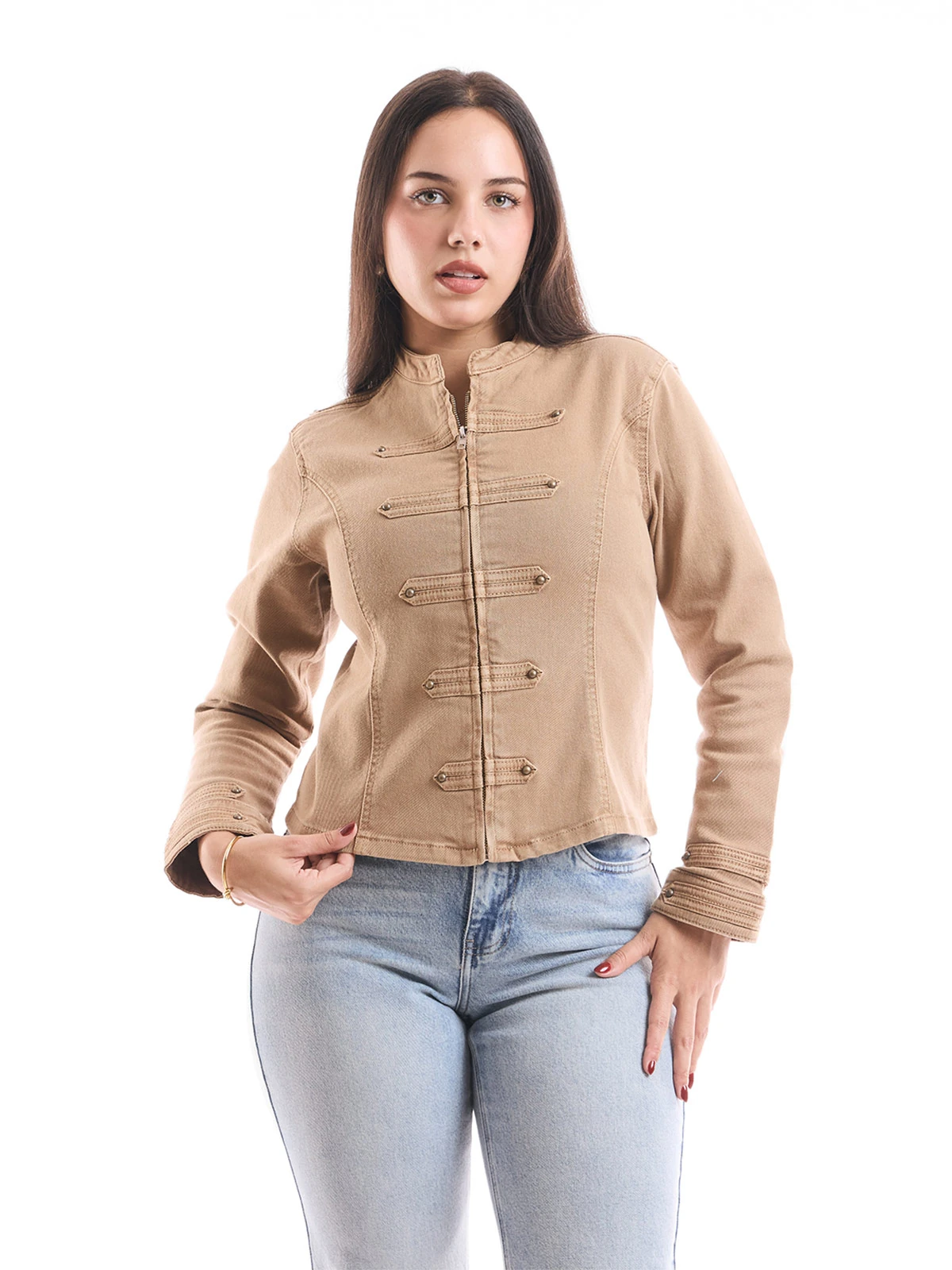 CASACA MUJER METAL JEANS NAPOLEON - 3