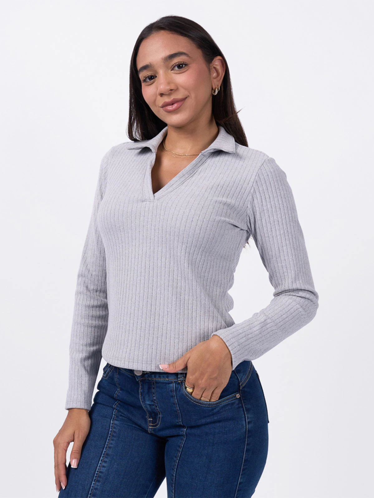 POLO MANGA CORTA MUJER BRONCO NIKOLAZA - 1