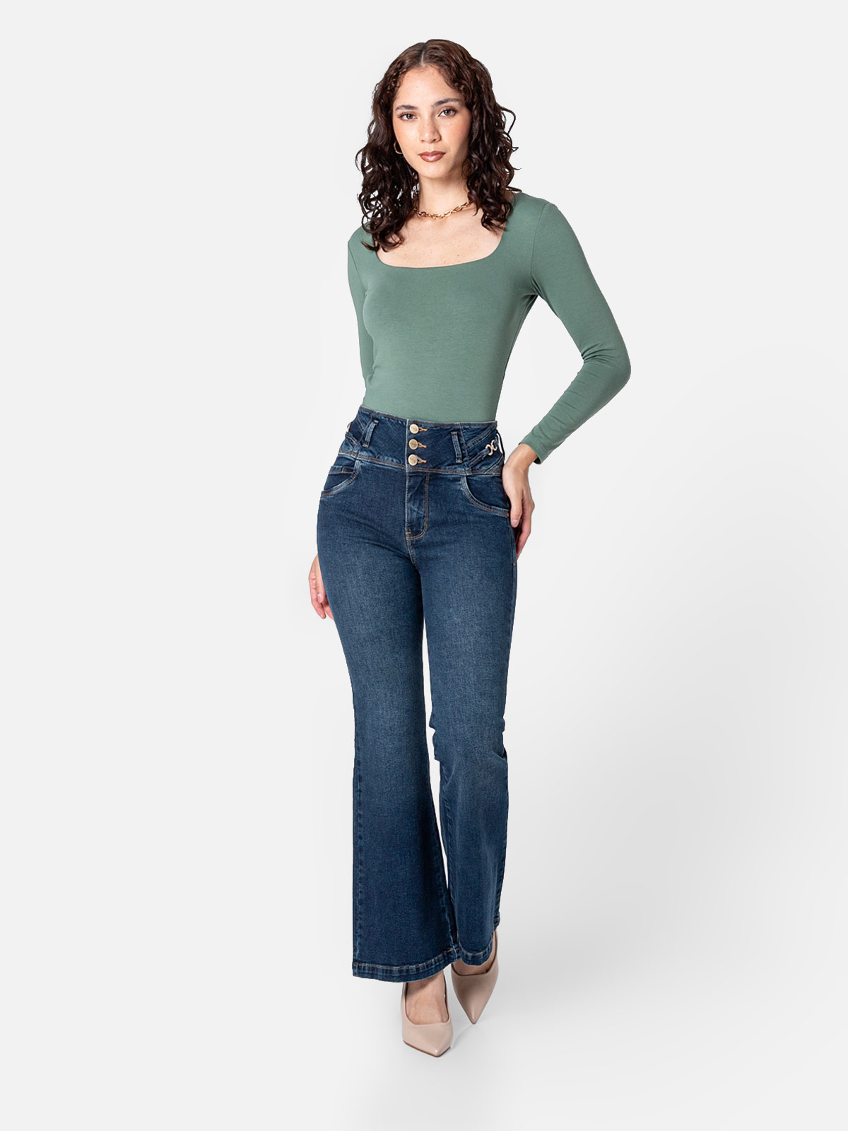 JEAN FLARE MUJER PIONIER HAILEEN - 5