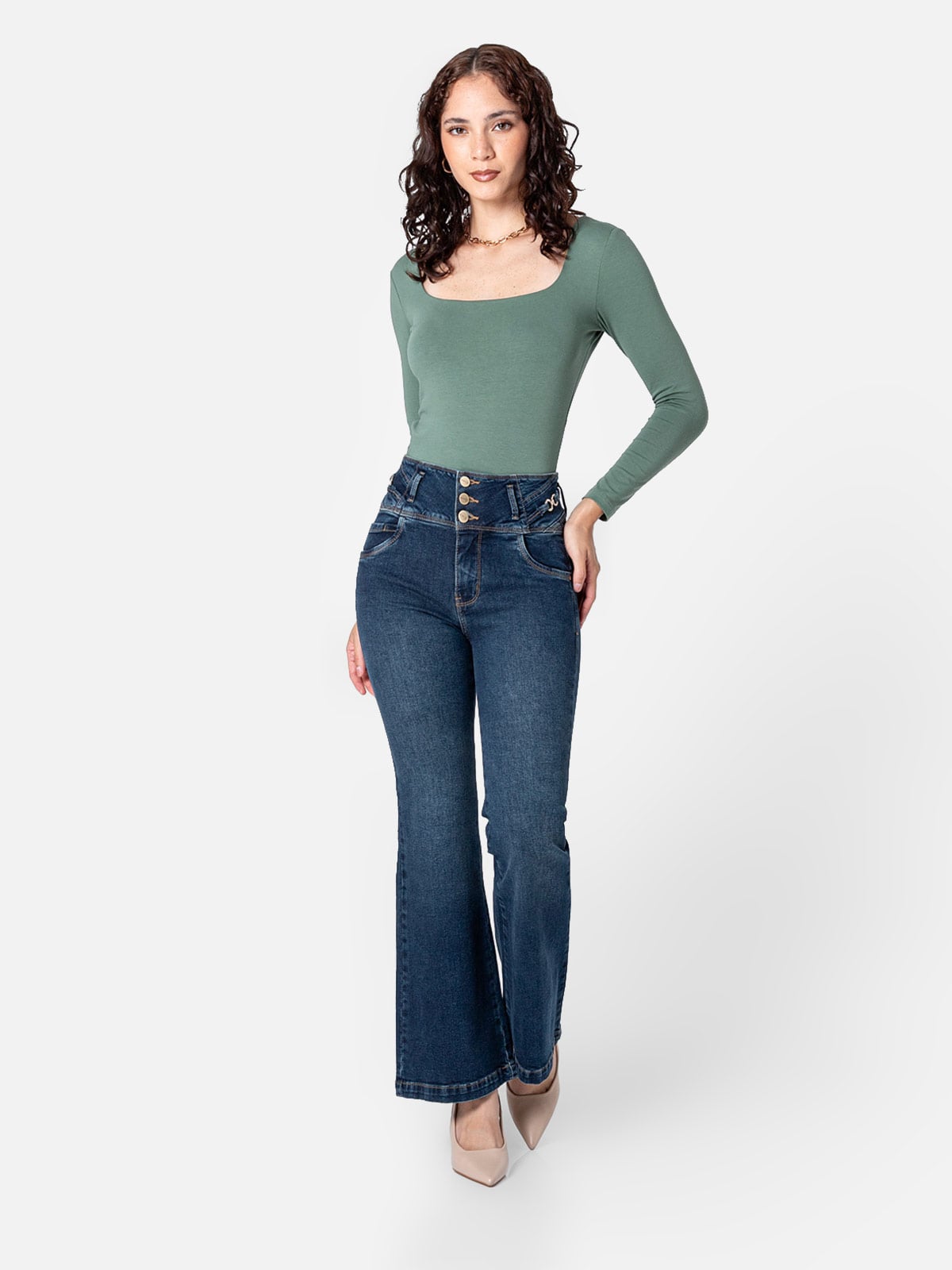 JEAN FLARE MUJER PIONIER HAILEEN - 5