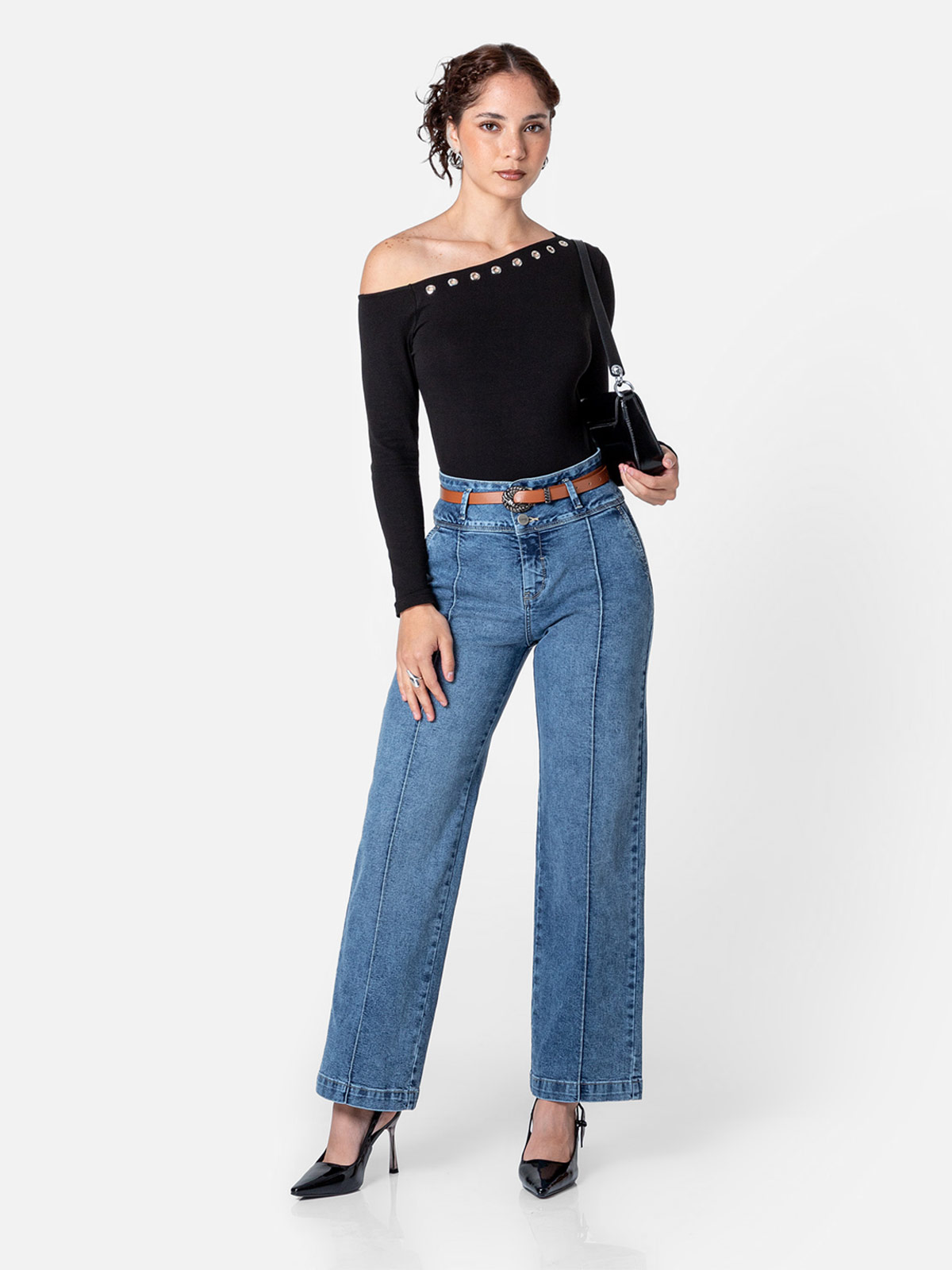 JEAN STRAIGHT MUJER PIONIER PADELI - 5
