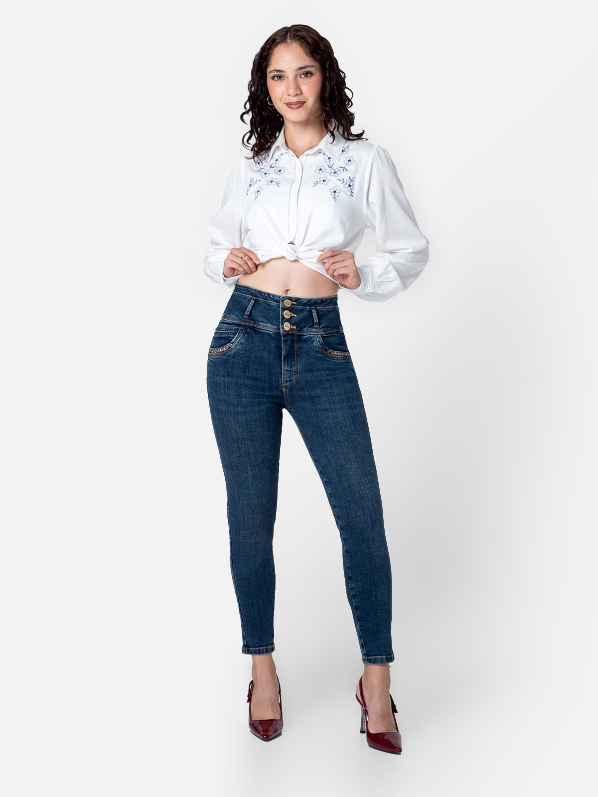 JEAN SKINNY MUJER PIONIER LIAANA - 5