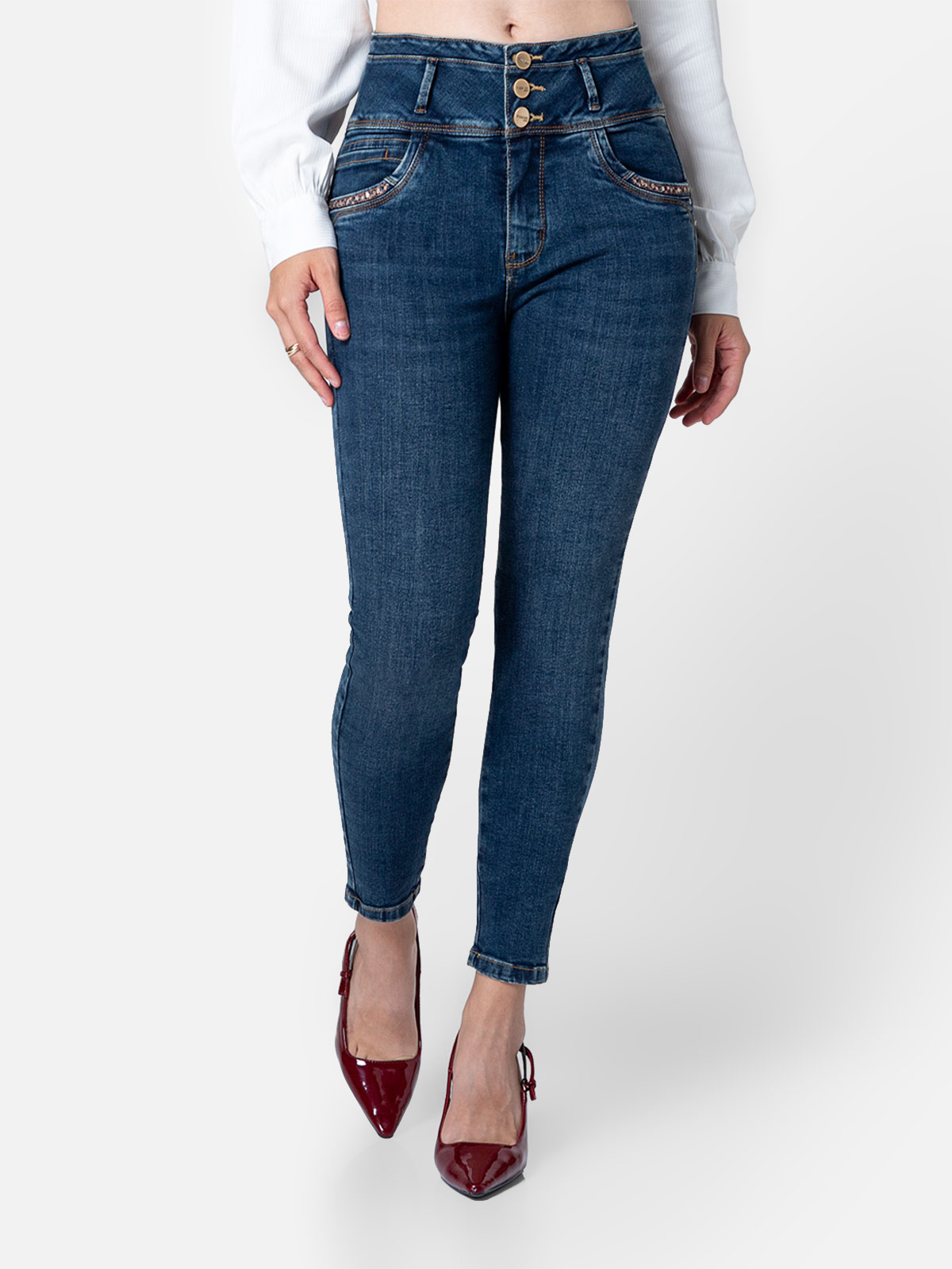 JEAN SKINNY MUJER PIONIER LIAANA - 1