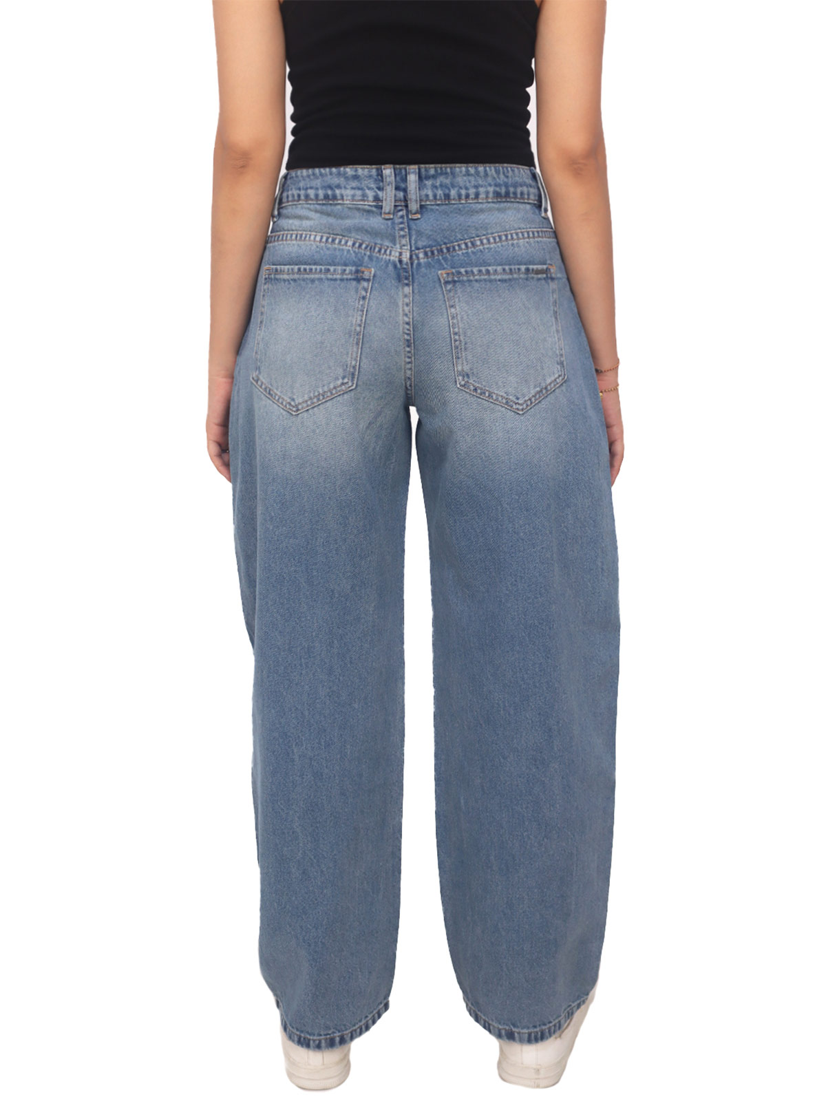 JEAN MUJER BAGGY KAYRA POBLET PERFECT FIT BARREL - 2