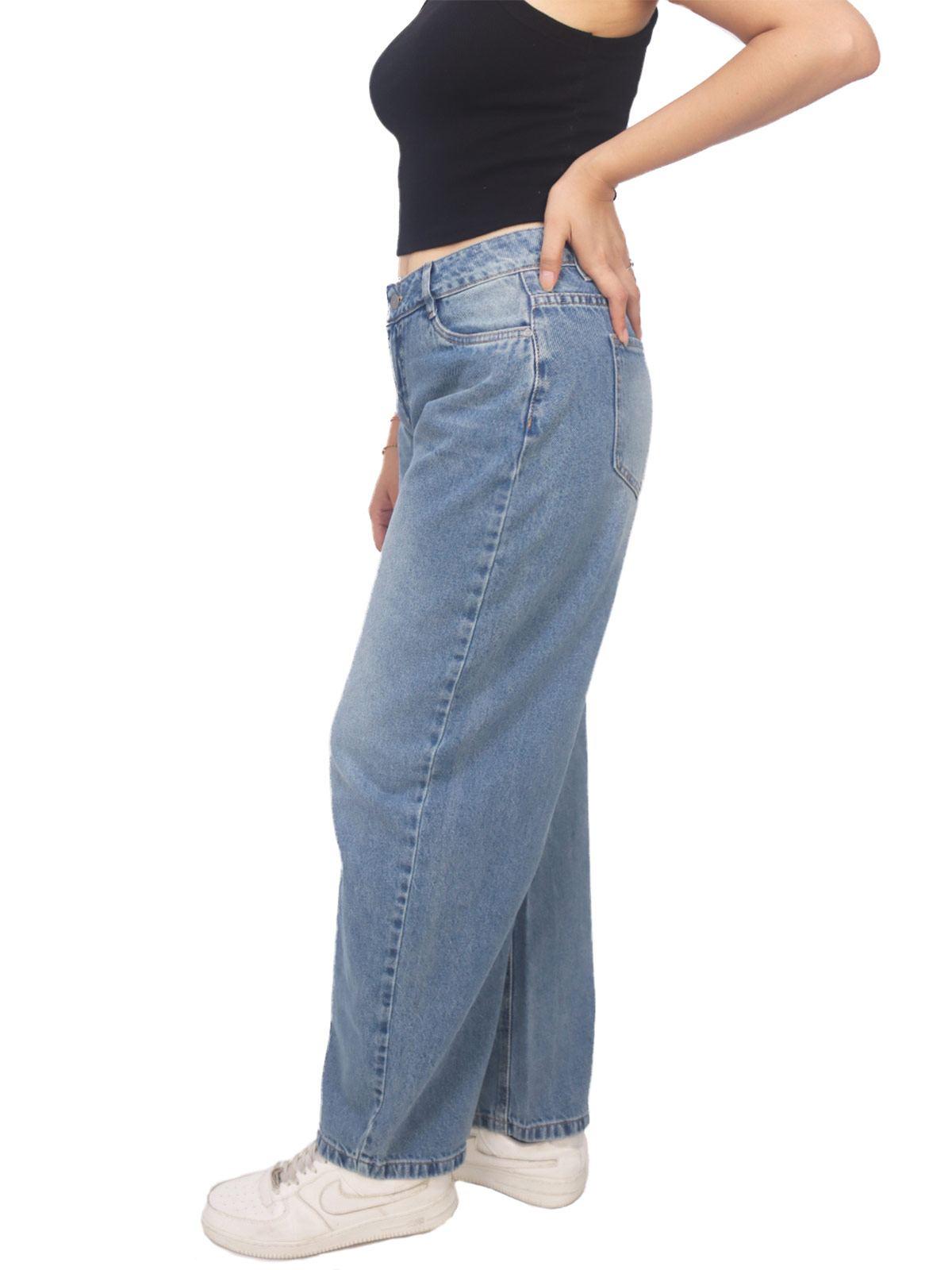 JEAN MUJER BAGGY KAYRA POBLET PERFECT FIT BARREL - 3