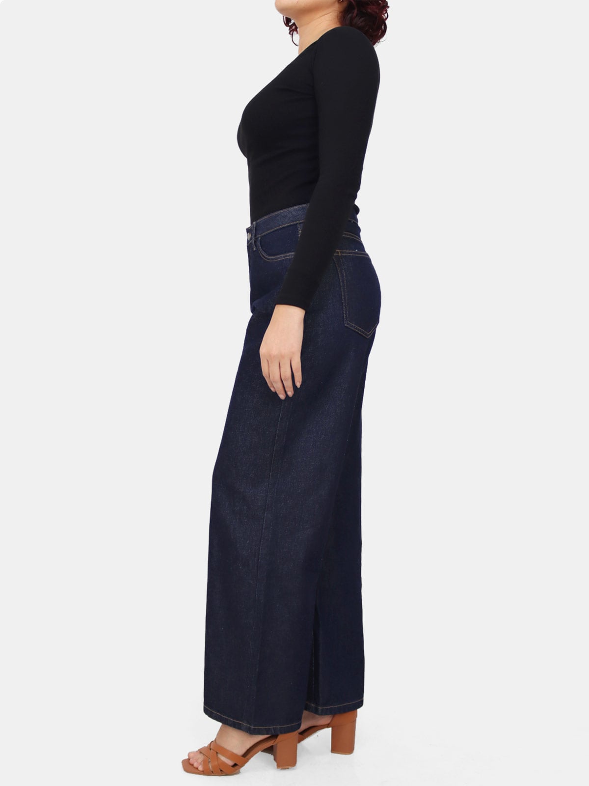 JEAN ALGODÓN  BAGGY MUJER KAYRA POBLET PERFECT FIT TM RAW - 3