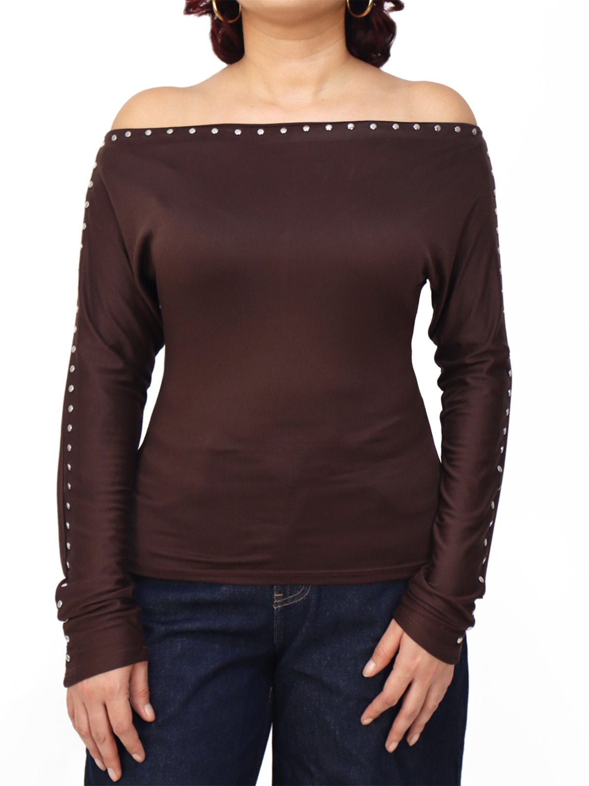 POLO MANGA LARGA MUJER KAYRA POBLET PERFECT FIT TACHAS YSI - 1