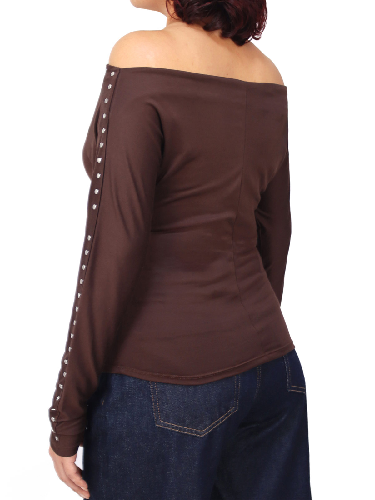 POLO MANGA LARGA MUJER KAYRA POBLET PERFECT FIT TACHAS YSI - 2