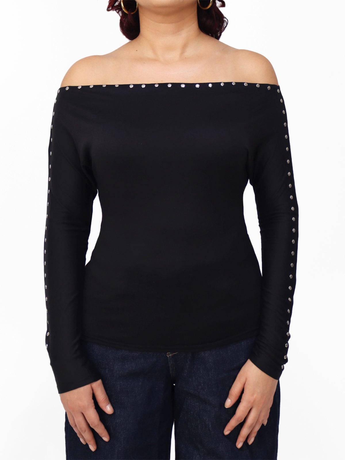 POLO MANGA LARGA MUJER KAYRA POBLET PERFECT FIT TACHAS YSI - 1