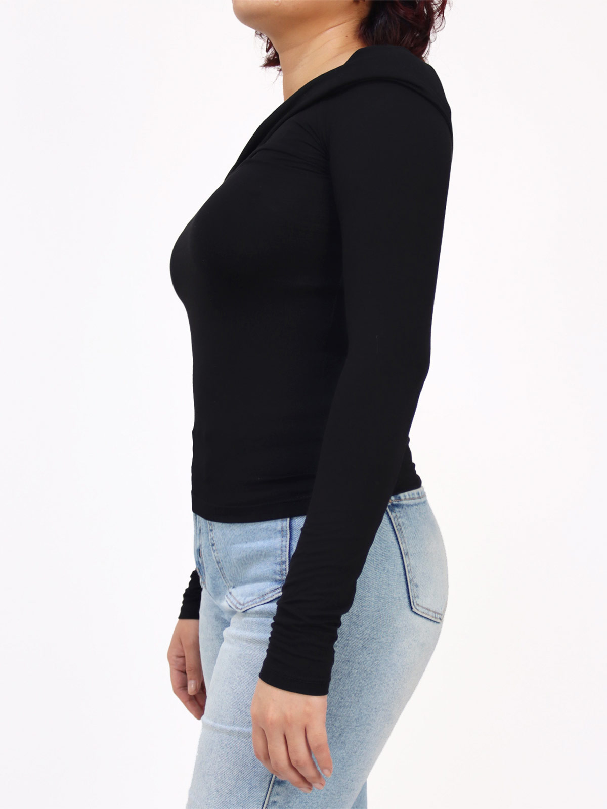 POLO MANGA LARGA MUJER KAYRA POBLET PERFECT FIT LINA - 2