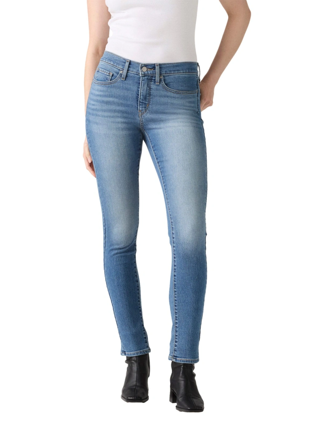 JEAN MUJER LEVI'S 311 SHAPING SKINNY ETERNAL INDIGO MID - 1
