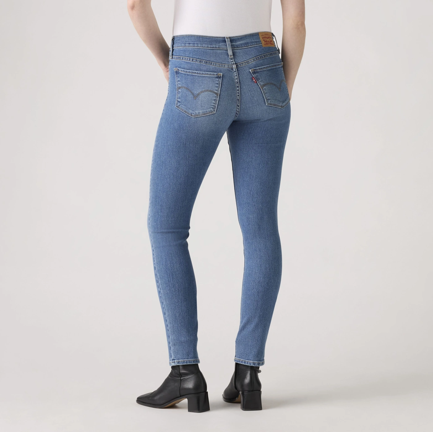 JEAN MUJER LEVI'S 311 SHAPING SKINNY ETERNAL INDIGO MID - 5
