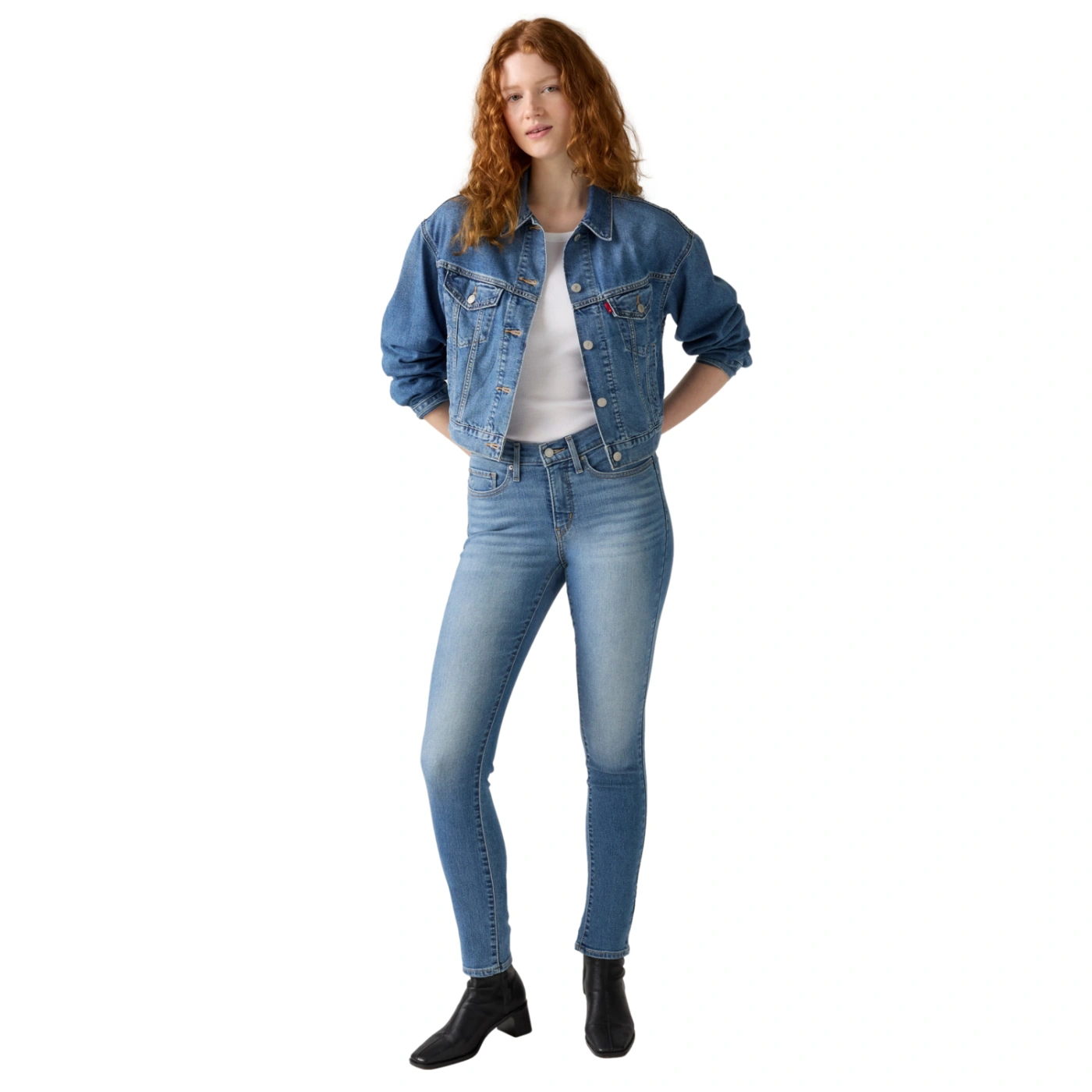 JEAN MUJER LEVI'S 311 SHAPING SKINNY ETERNAL INDIGO MID - 1