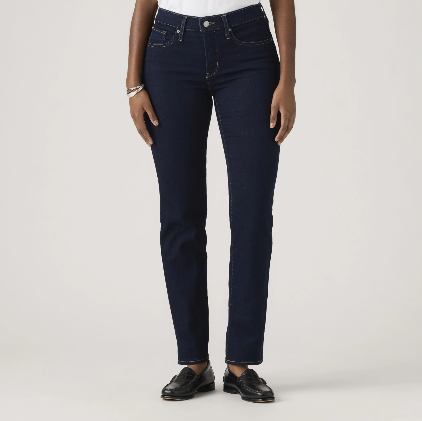 JEAN STRAIGHT FIT MUJER LEVI'S 314 SHAPING DARKEST SKY - 3
