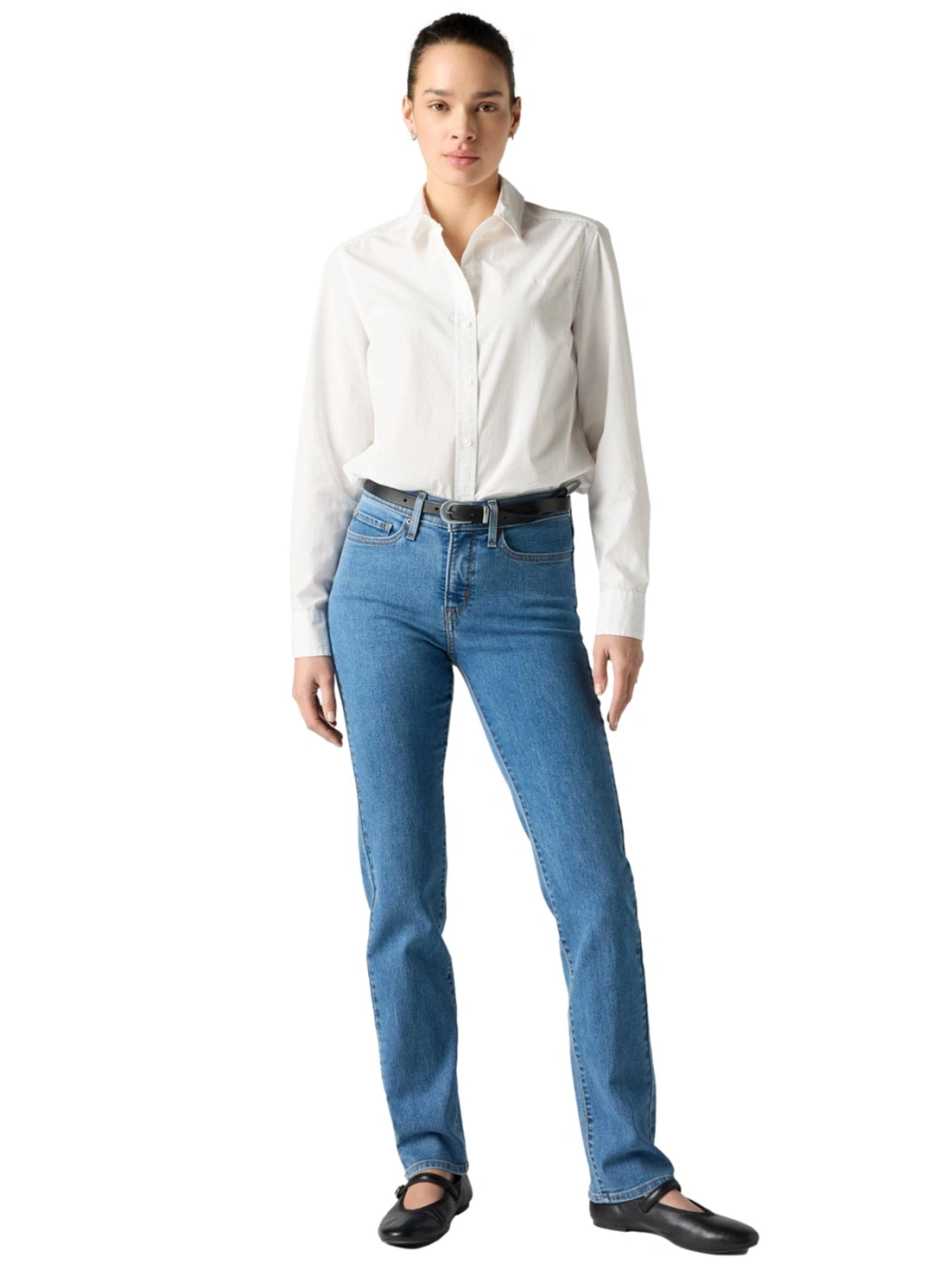 JEAN STRAIGHT FIT MUJER LEVI'S 314 SHAPING WE HAVE ARRIVED - 4