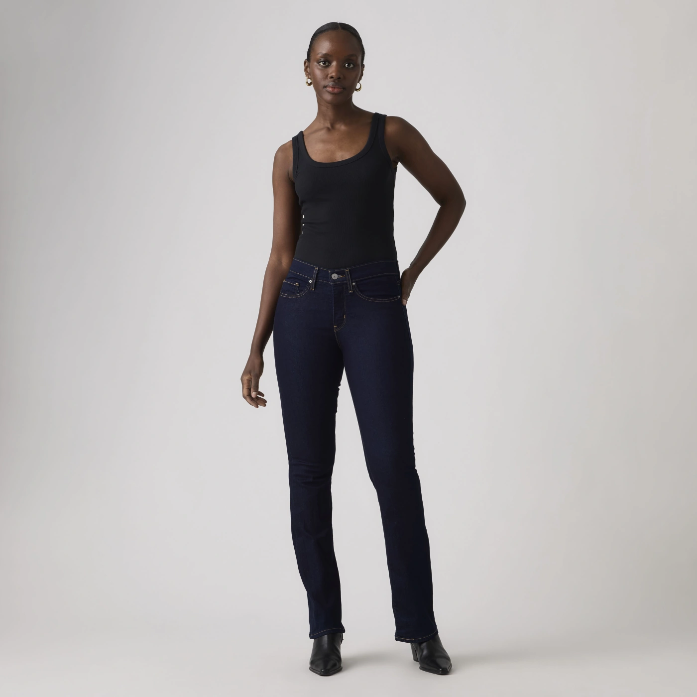JEAN REGULAR FIT MUJER LEVI'S 315 SHAPING BOOT DARKEST SKY - 2
