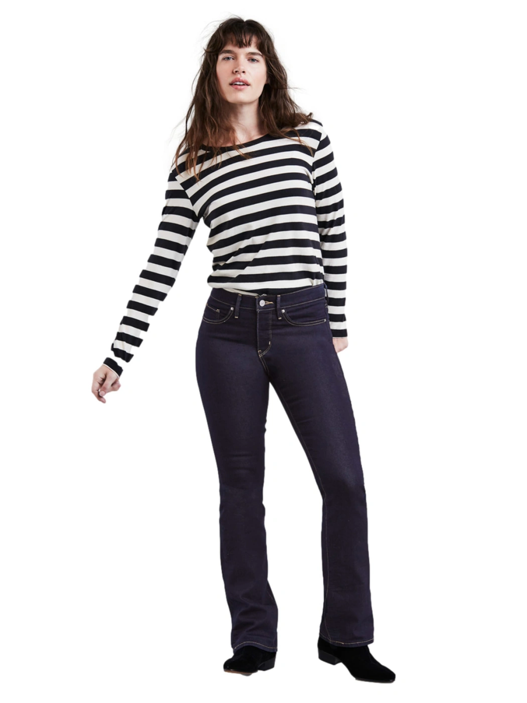 JEAN REGULAR FIT MUJER LEVI'S 315 SHAPING BOOT DARKEST SKY - 4