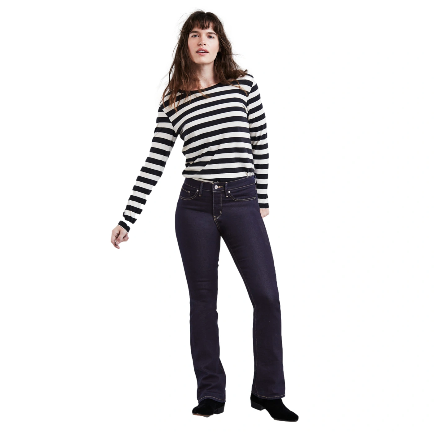 JEAN REGULAR FIT MUJER LEVI'S 315 SHAPING BOOT DARKEST SKY - 4