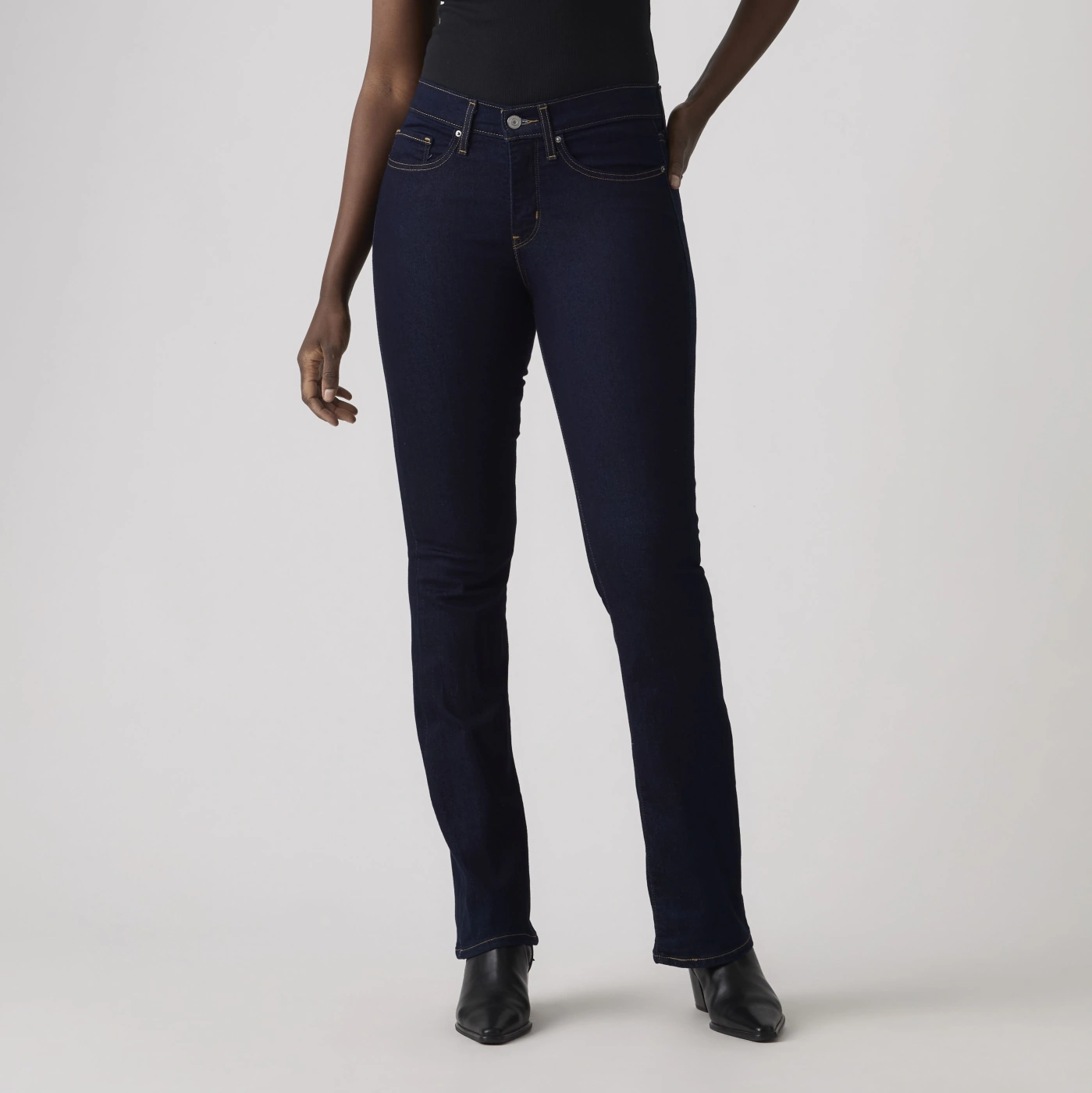 JEAN REGULAR FIT MUJER LEVI'S 315 SHAPING BOOT DARKEST SKY - 4