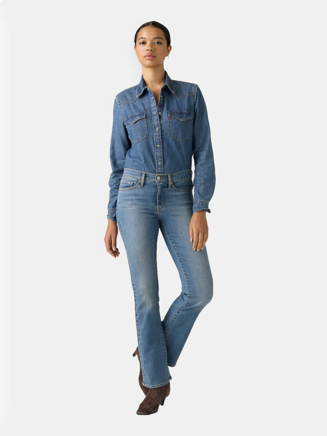JEAN MUJER LEVI'S 315 SHAPING BOOT CAMP - 1