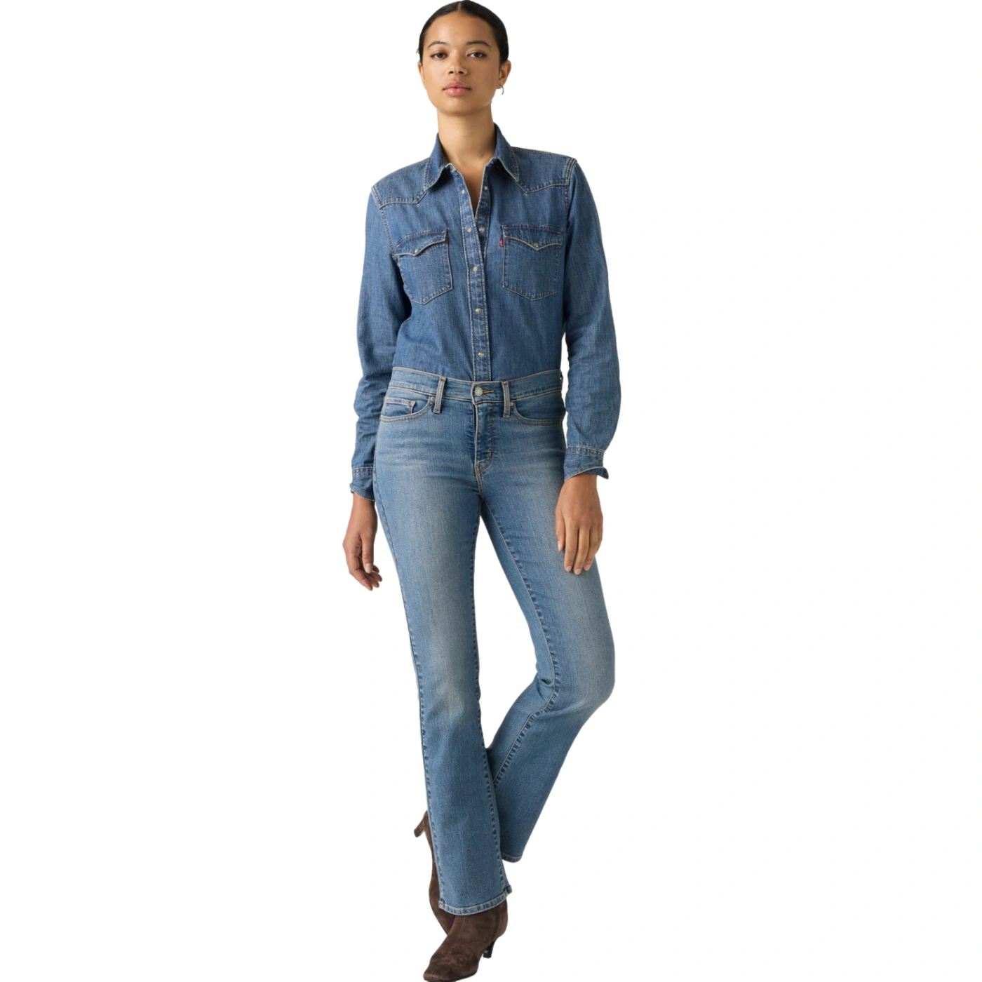 JEAN MUJER LEVI'S 315 SHAPING BOOT CAMP  - 1