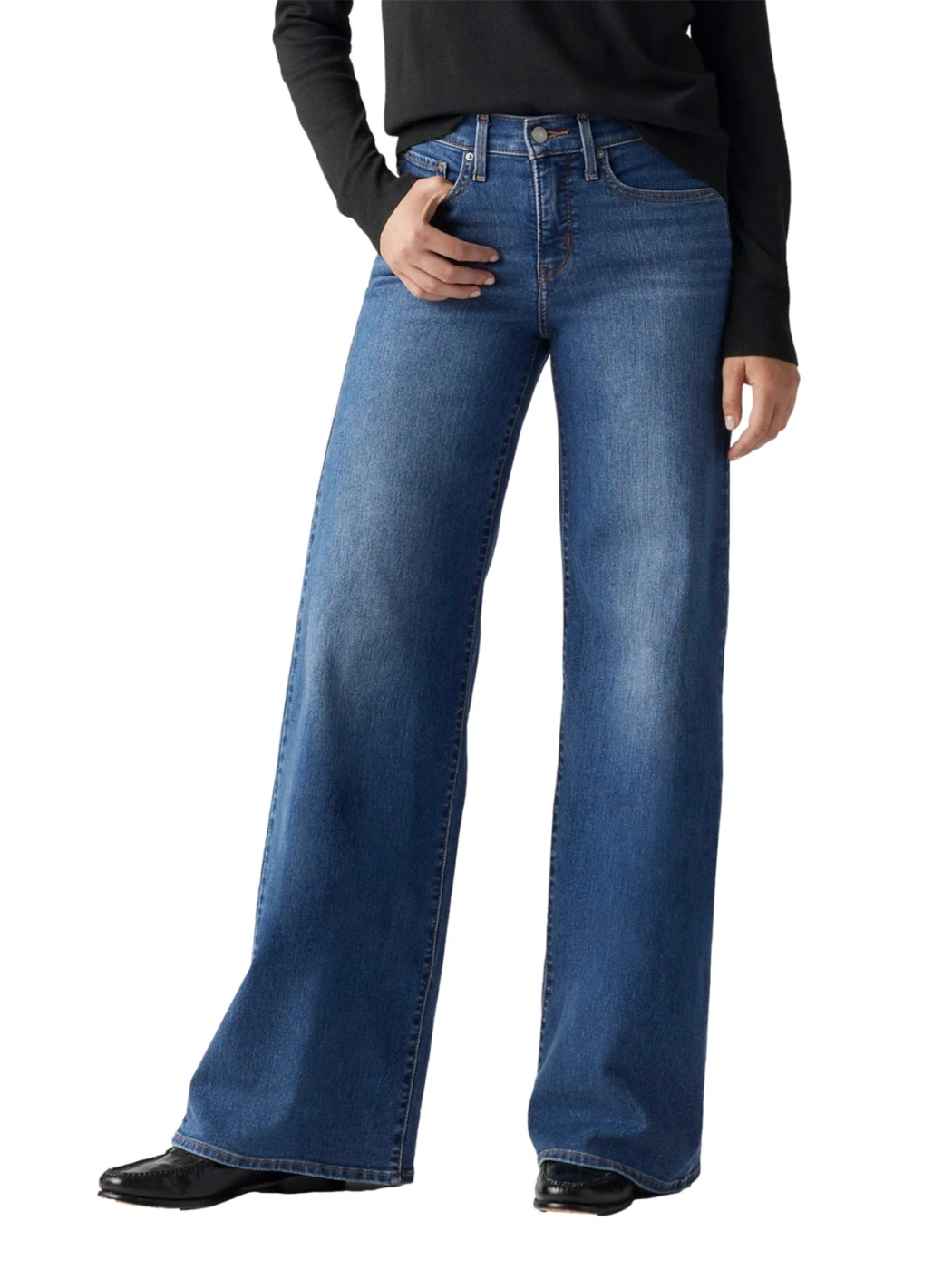 JEAN REGULAR FIT MUJER LEVI'S 318 SHAPING WIDE LEG CLEVER GIRL - 1