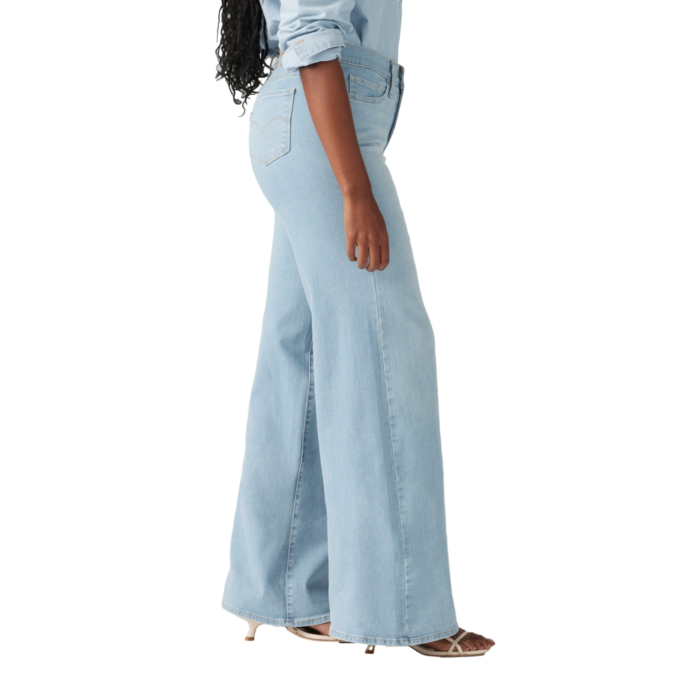JEAN WIDE LEG MUJER LEVI'S 318 SHAPING TALL GLASS OF WATER - 2