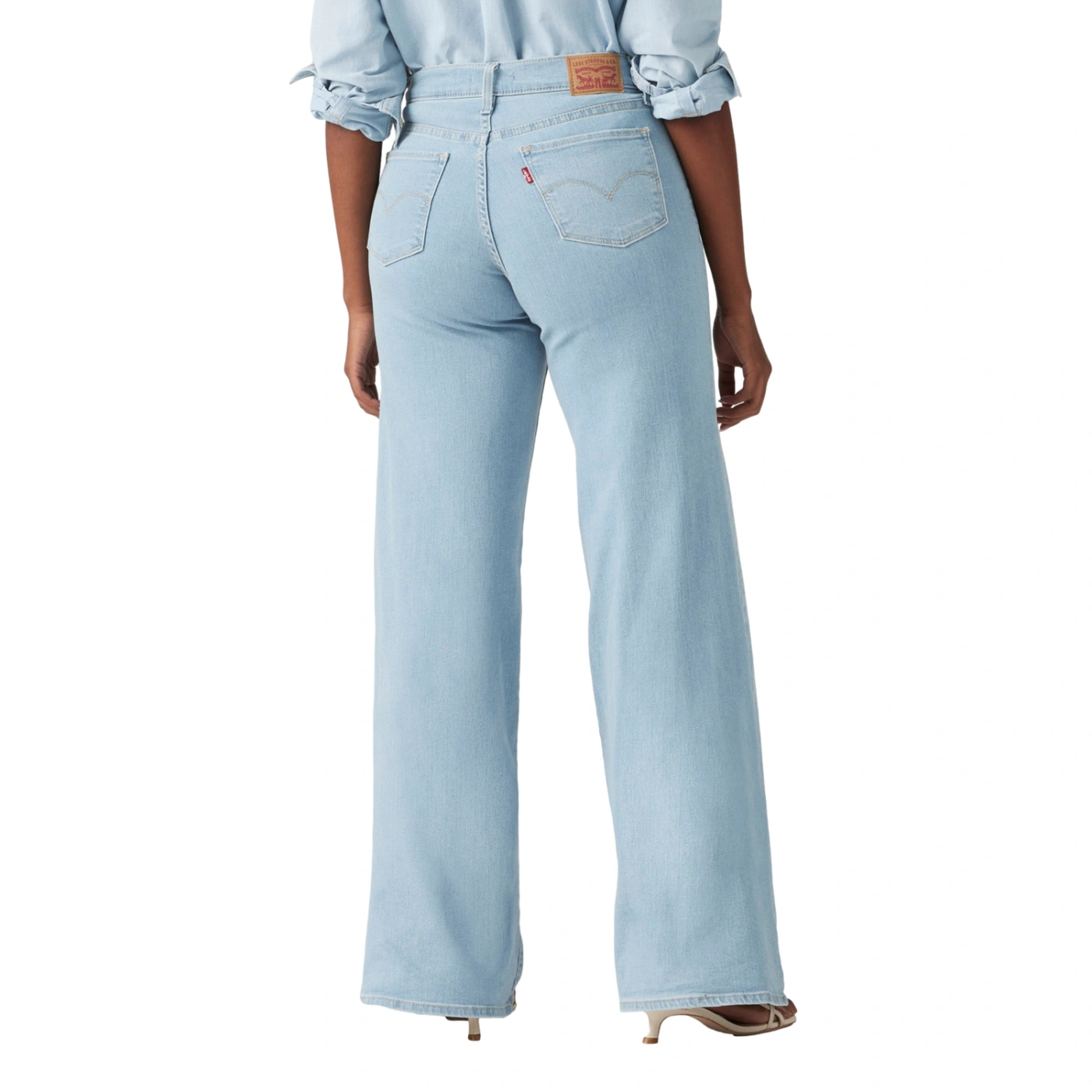 JEAN WIDE LEG MUJER LEVI'S 318 SHAPING TALL GLASS OF WATER - 3