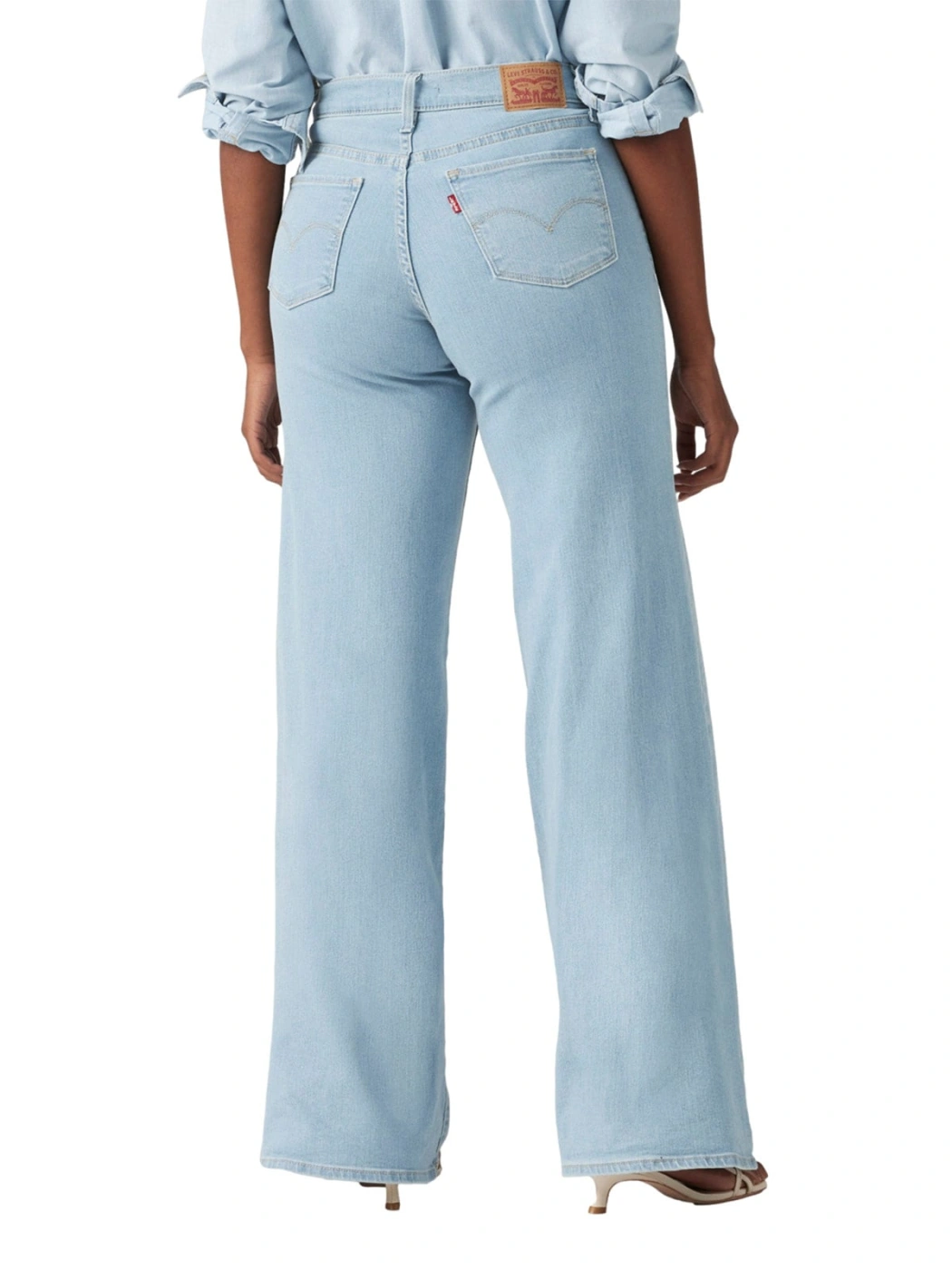JEAN WIDE LEG MUJER LEVI'S 318 SHAPING TALL GLASS OF WATER - 2