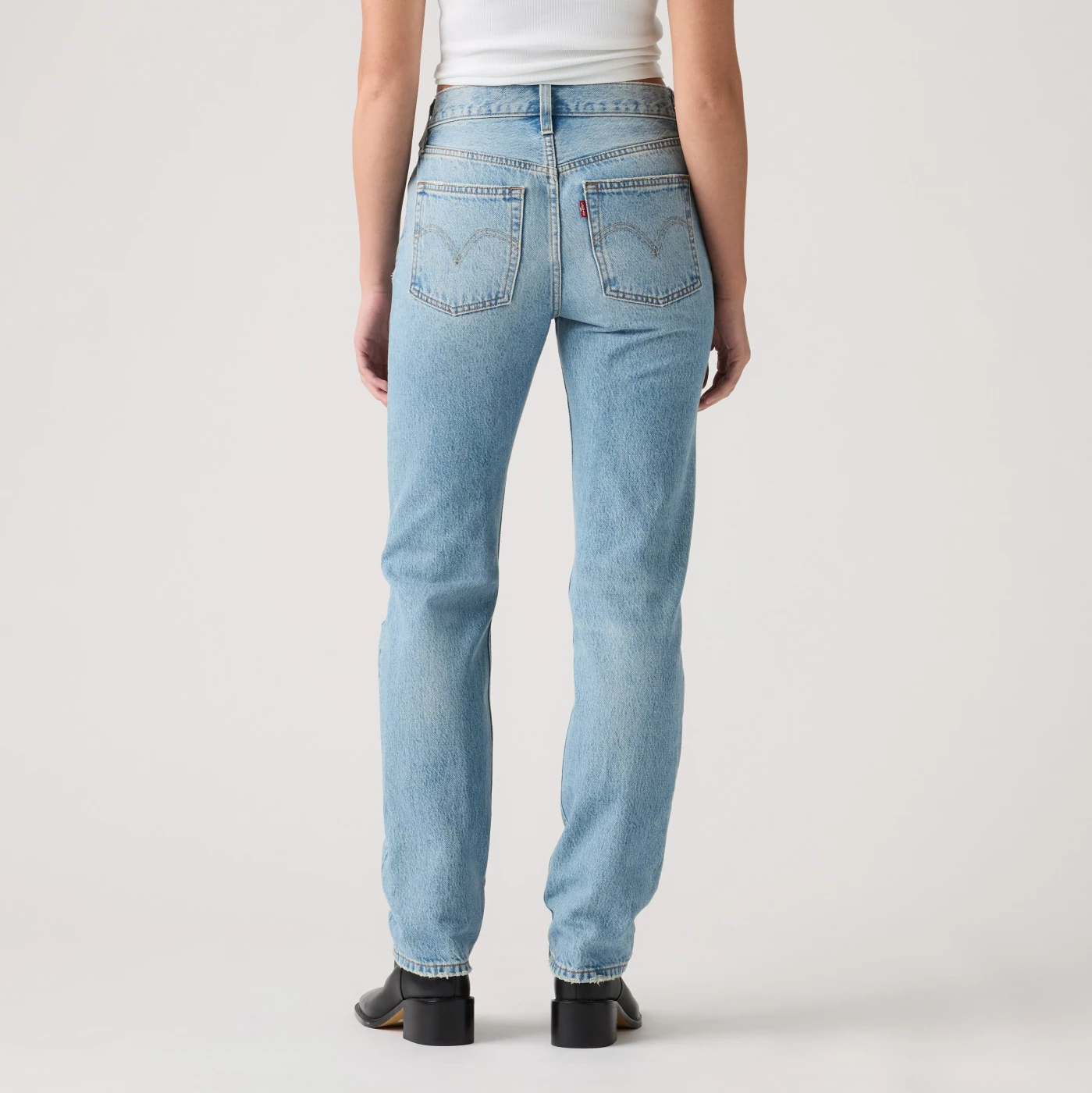 JEANS ALGOÓN REGULAR MUJER LEVIS AZUL 501 - 4