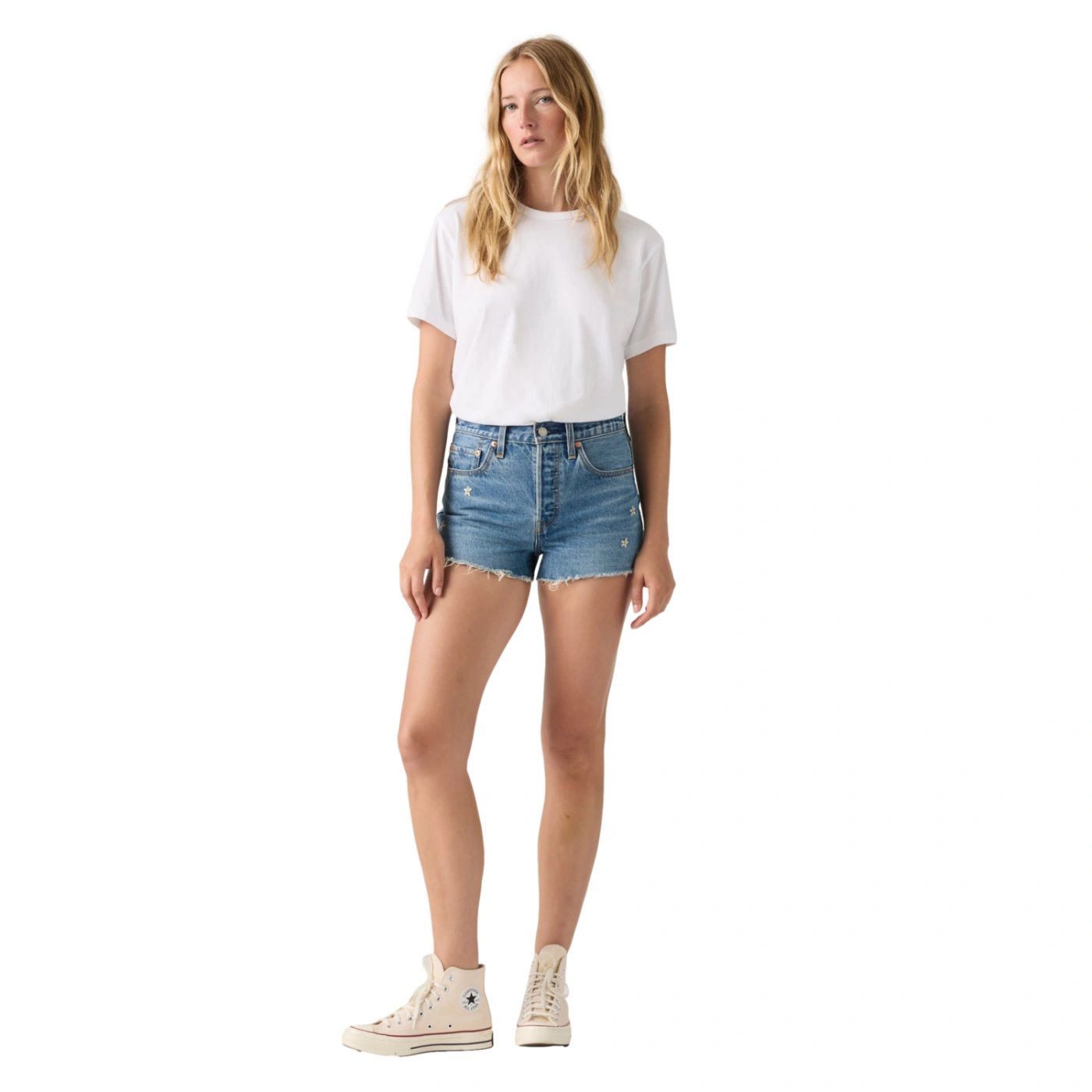 SHORT ALGODÓN MUJER LEVI'S 501 ORIGINAL BEE IN THE BONNET - 1