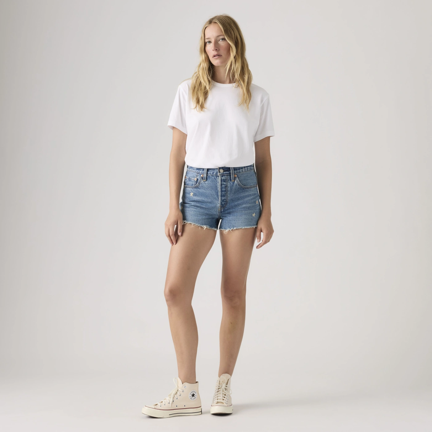 SHORT ALGODÓN MUJER LEVI'S 501 ORIGINAL BEE IN THE BONNET - 1