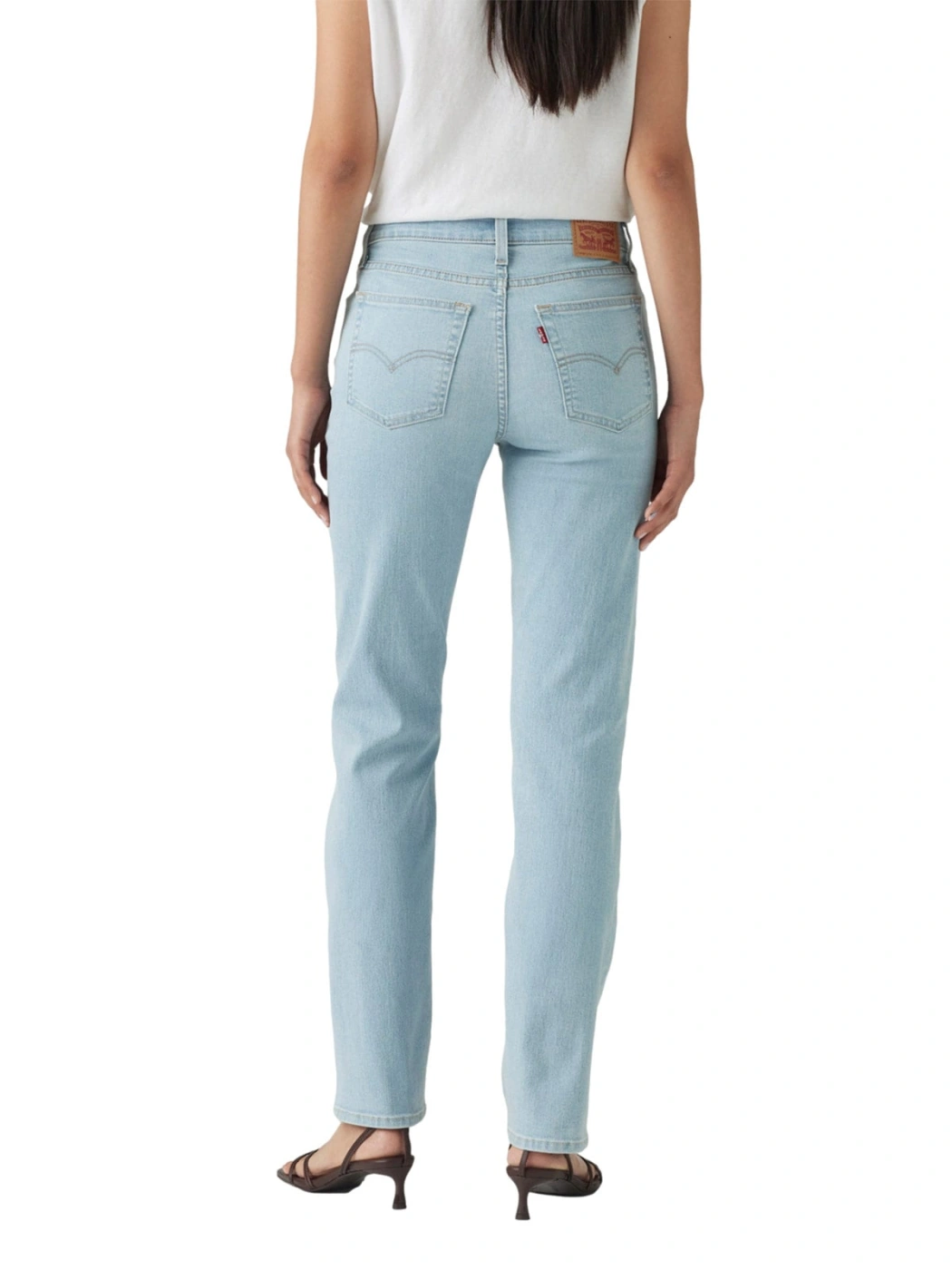 JEAN RECTO MUJER LEVI'S 724 HIGH RISE STRAIGHT ETERNAL INDIGO LIGHT - 2