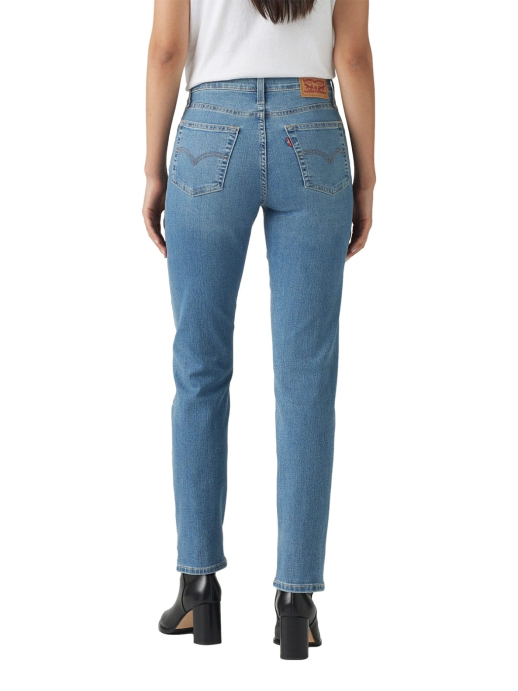 JEAN RECTO MUJER LEVI'S 724 HIGH ROSE STRAIGHT ETERNAL INDIGO MID - 2