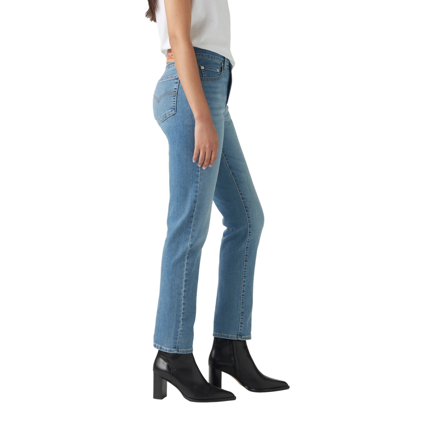 JEAN RECTO MUJER LEVI'S 724 HIGH ROSE STRAIGHT ETERNAL INDIGO MID - 2