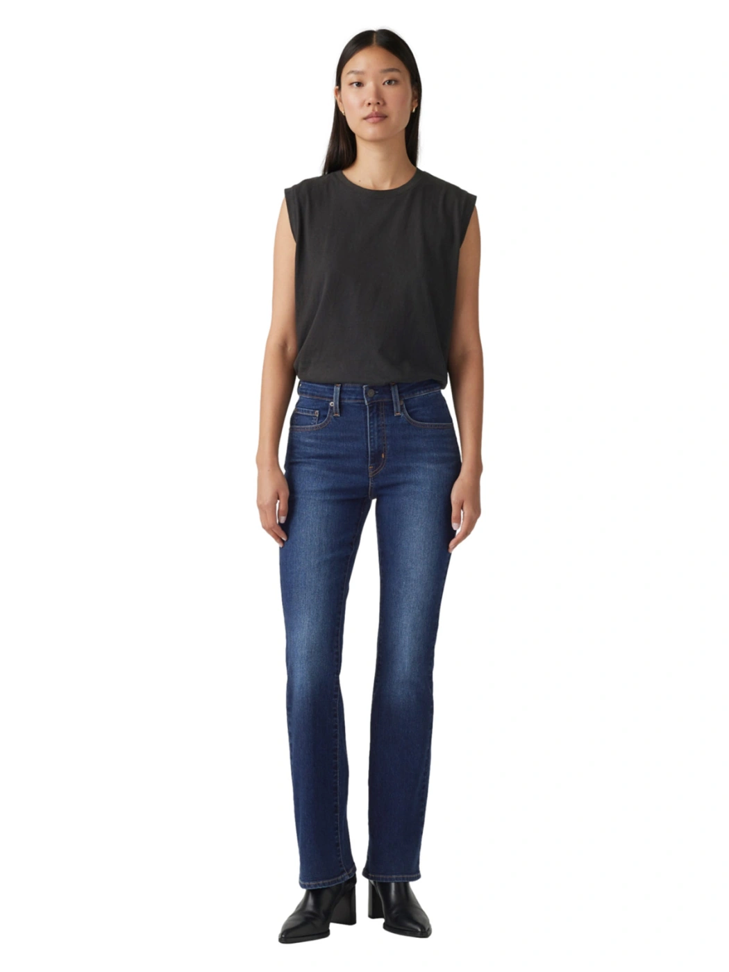 JEAN REGULAR FIT MUJER LEVI'S 725 HIGH RISE BOOTCUT ETERNAL INDIGO DARK - 5