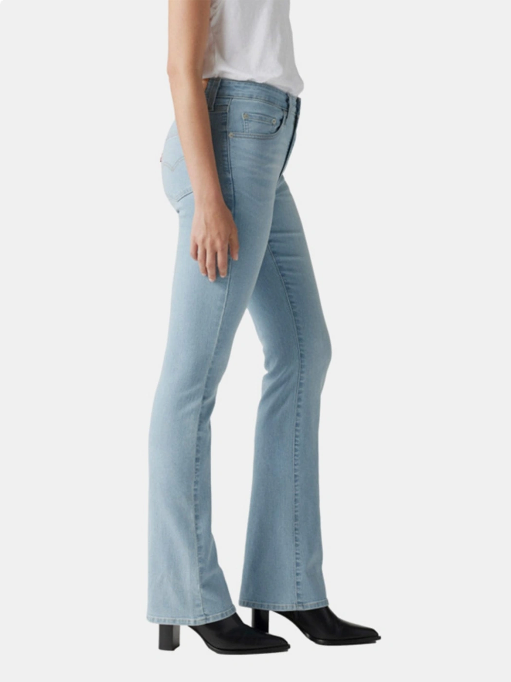 JEAN BOOTCUT MUJER LEVI'S 725 HIGH RISE ETERNAL INDIGO LIGHT - 4