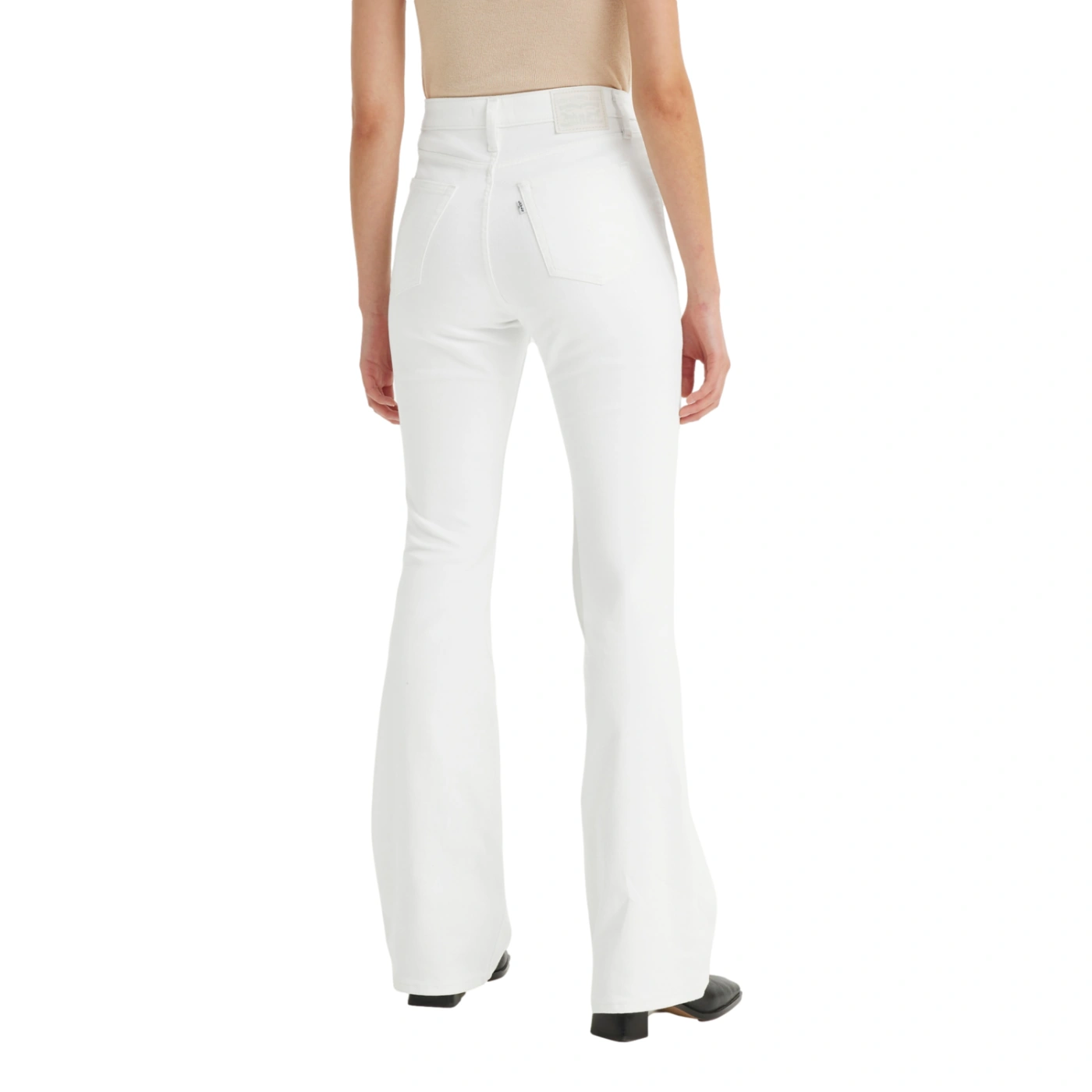 JEAN FLARE MUJER LEVI'S 726 SOFT CLEAN WHITE - 3