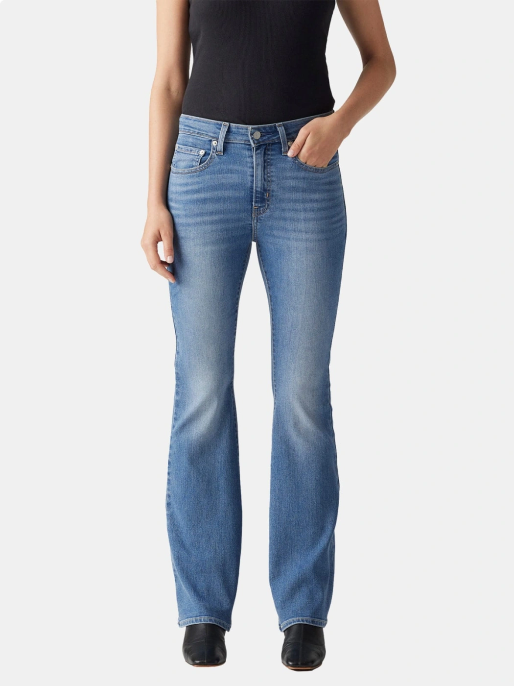 JEAN FLARE MUJER LEVI'S 726 ENTERNAL INDIGO MID - 1