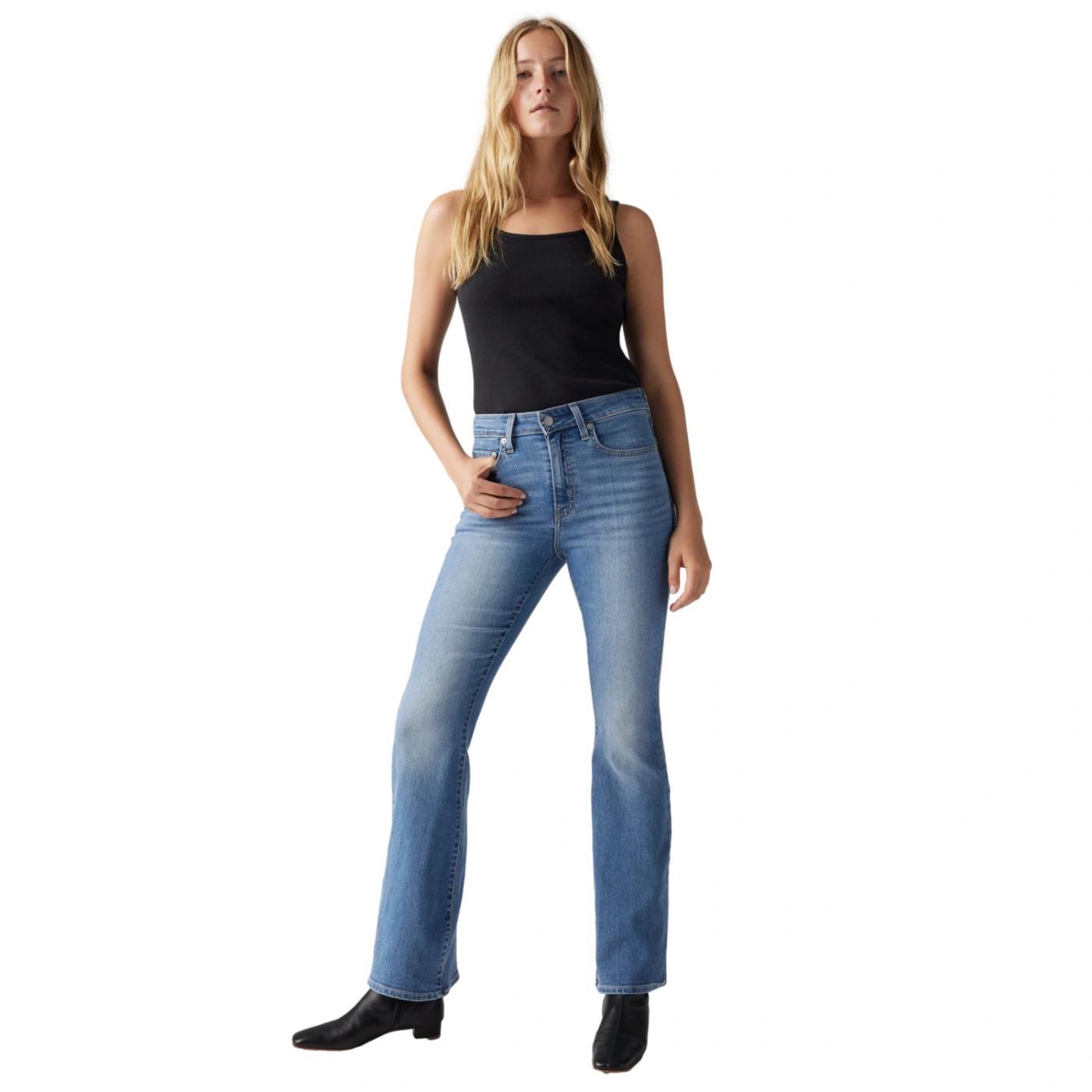 JEAN FLARE MUJER LEVI'S 726 ENTERNAL INDIGO MID - 1