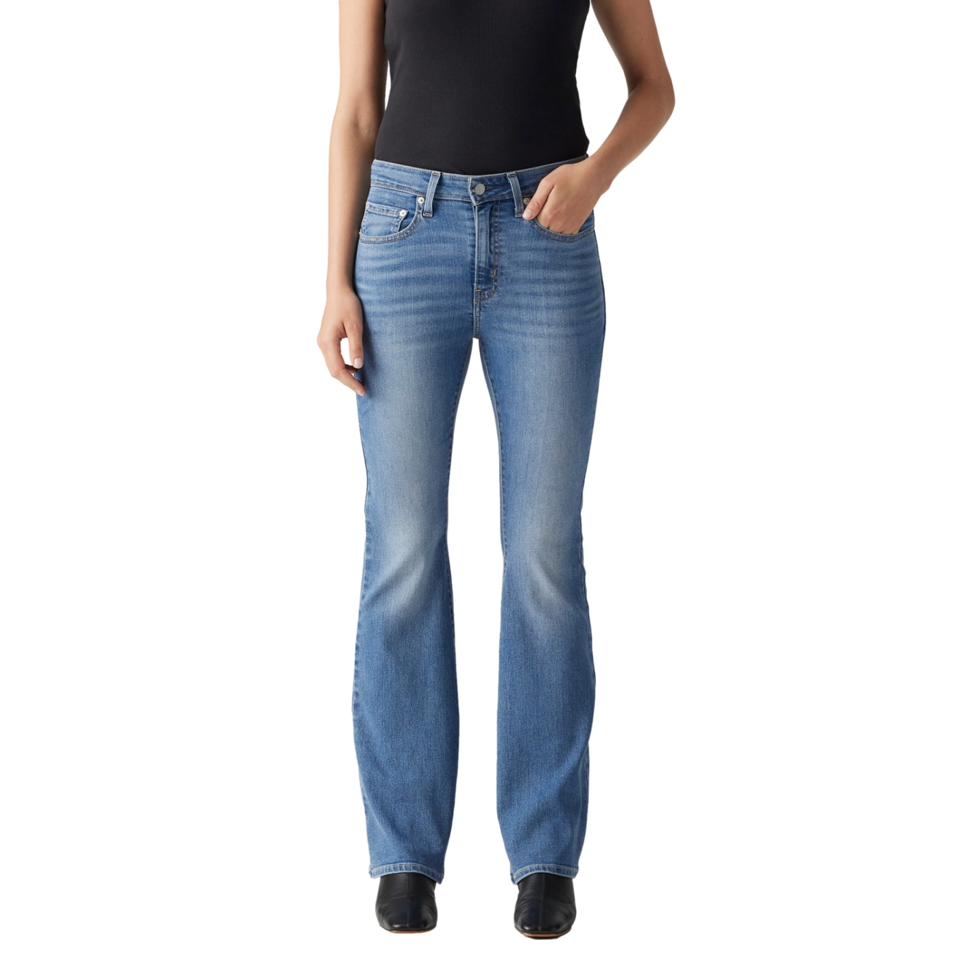 JEAN FLARE MUJER LEVI'S 726 ENTERNAL INDIGO MID - 2