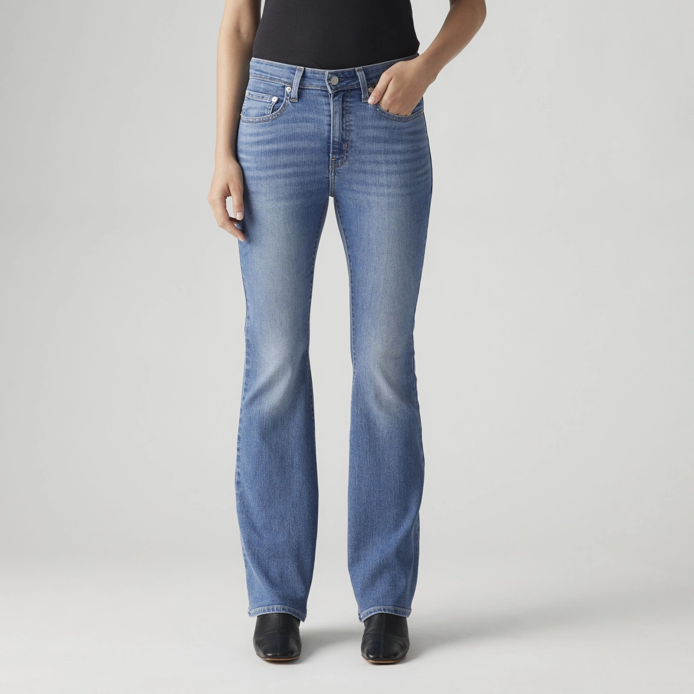 JEAN FLARE MUJER LEVI'S 726 ENTERNAL INDIGO MID - 4
