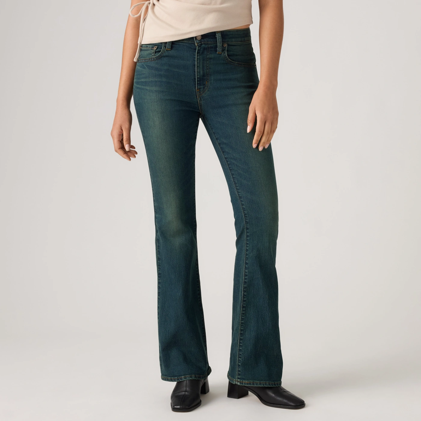 JEAN FLARE MUJER LEVI'S 726 HR CASH OUT BFR T3 - 2