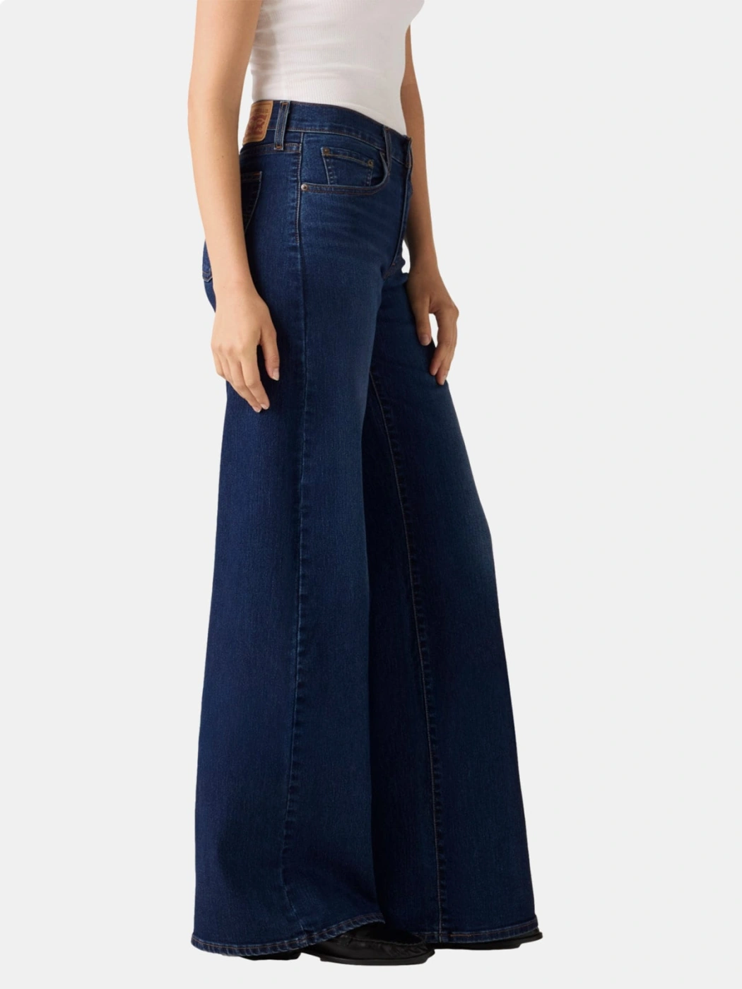 JEAN WIDE LEG MUJER LEVI'S 728 ETERNAL INDIGO DARK - 3